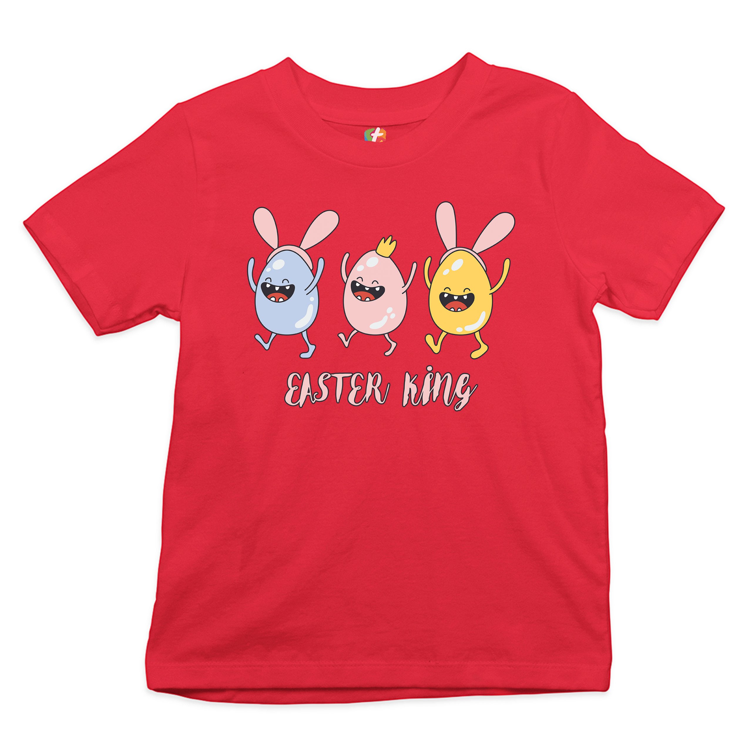 Easter King Youth T-shirt Egg Tapping Happy Easter Holiday Jesus is Alive Kids - Picture 10 of 29