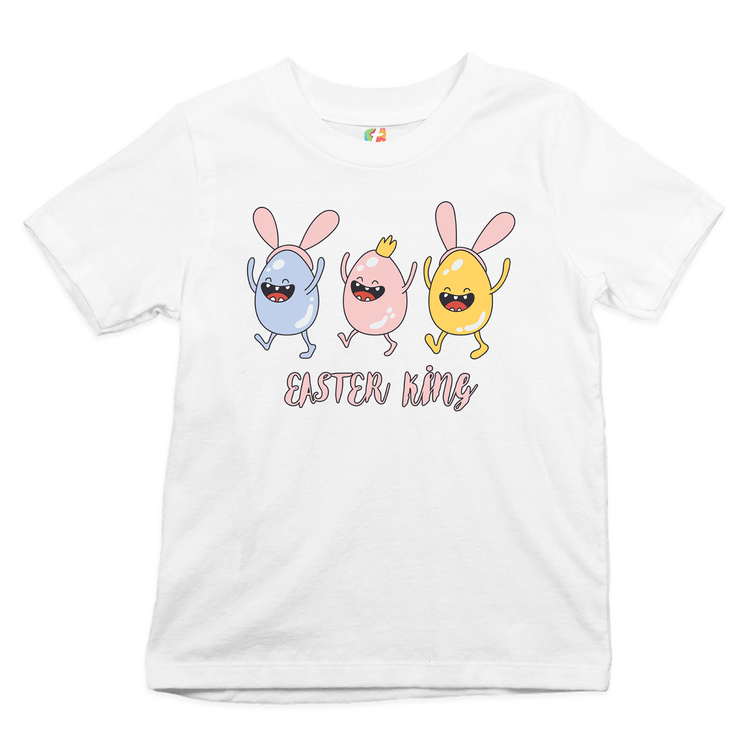 Easter King Youth T-shirt Egg Tapping Happy Easter Holiday Jesus is Alive Kids - Picture 14 of 29