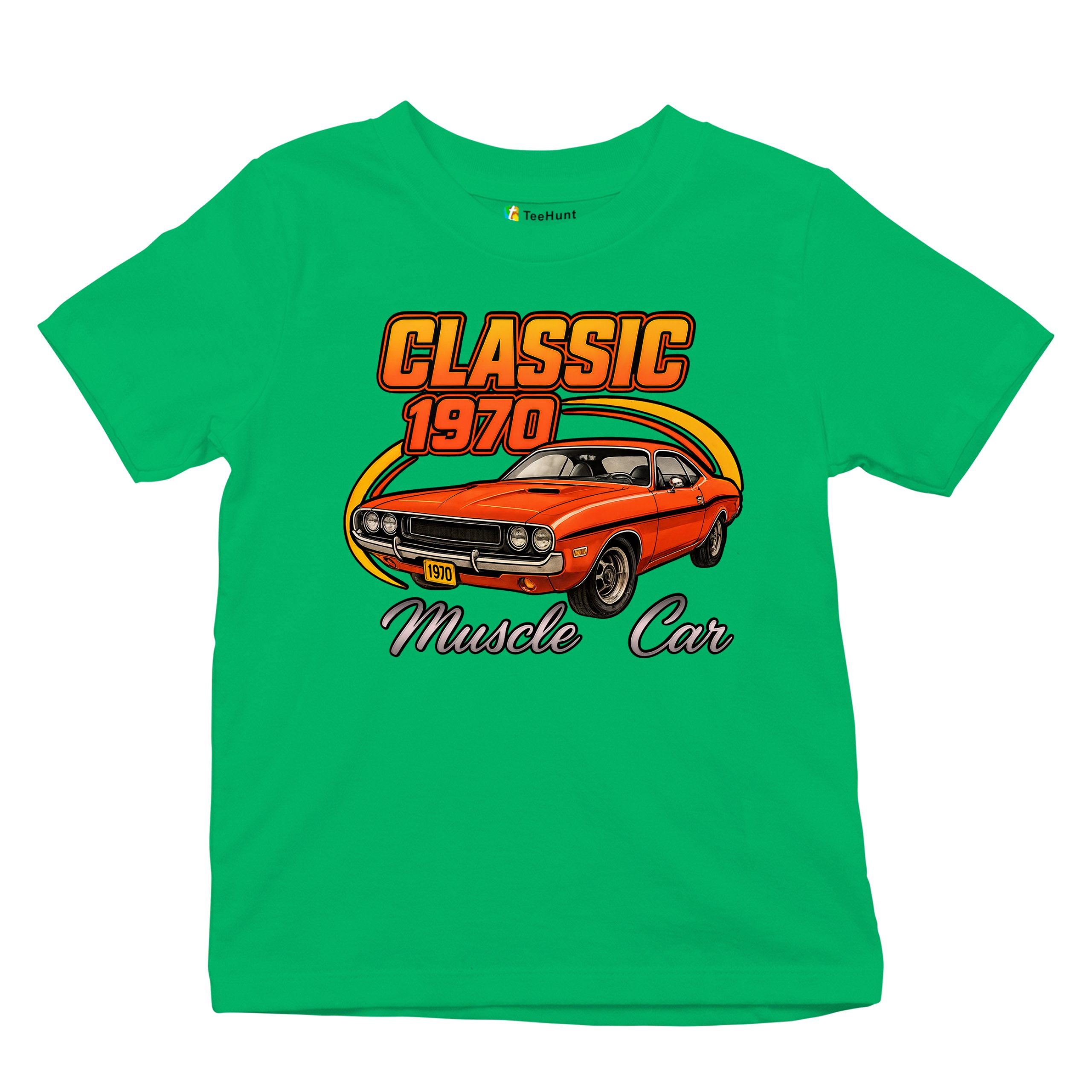 Classic 1970 Muscle Car Youth T-shirt American Legendary Performance Kids - Picture 34 of 50