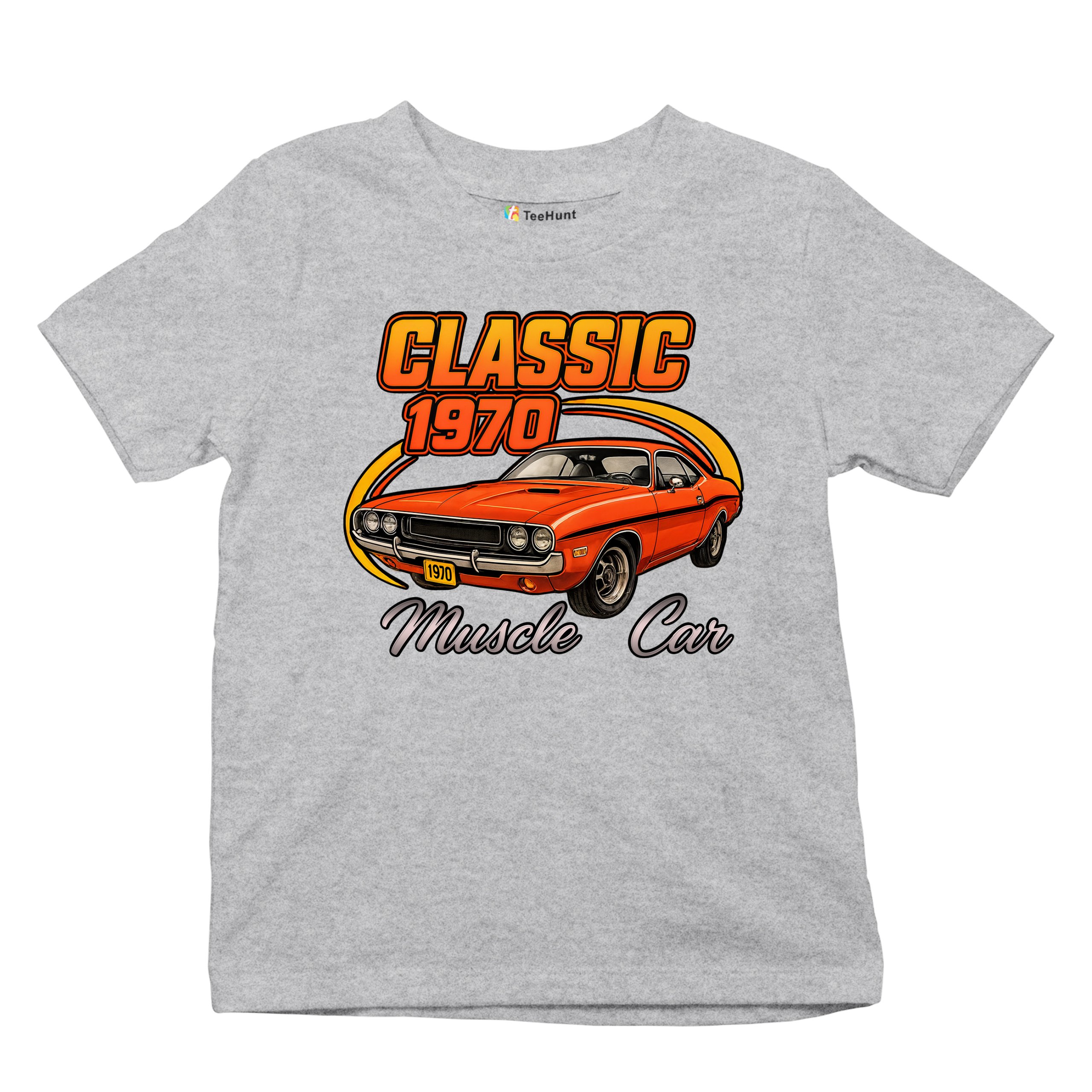 Classic 1970 Muscle Car Youth T-shirt American Legendary Performance Kids - Picture 13 of 50