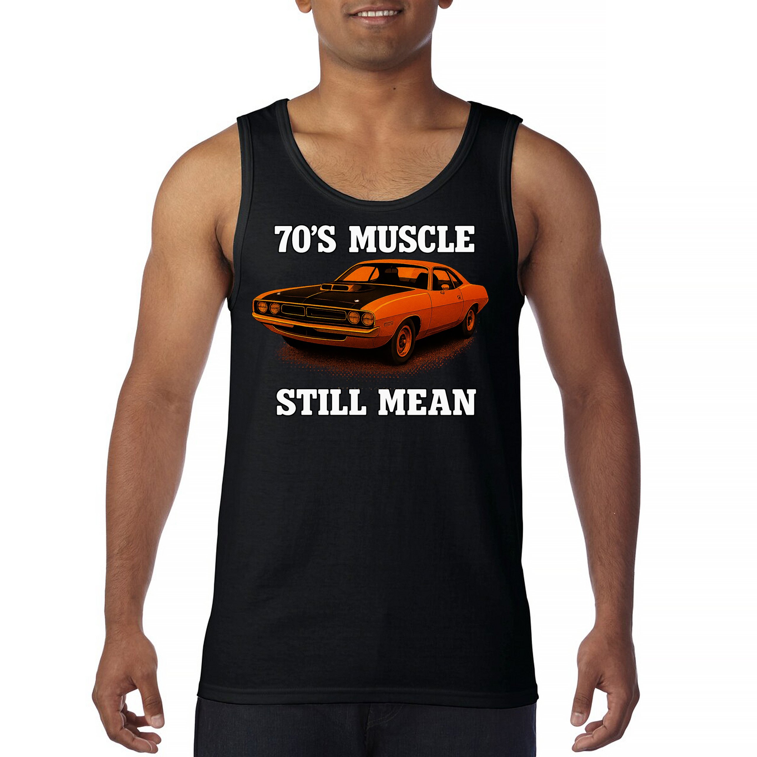 ALTRA Canotta uomo American Muscle Car anni 70 prestazioni classiche ancora media