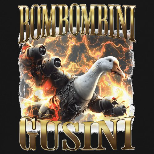 Bombombini Gusini Youth T-shirt Fun Italian Brainrot Gen Z Alpha Meme Kids - Picture 11 of 50