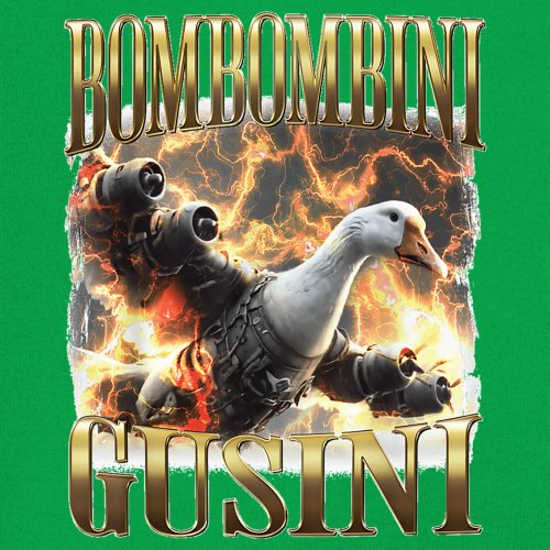 Bombombini Gusini Youth T-shirt Fun Italian Brainrot Gen Z Alpha Meme Kids - Picture 32 of 50