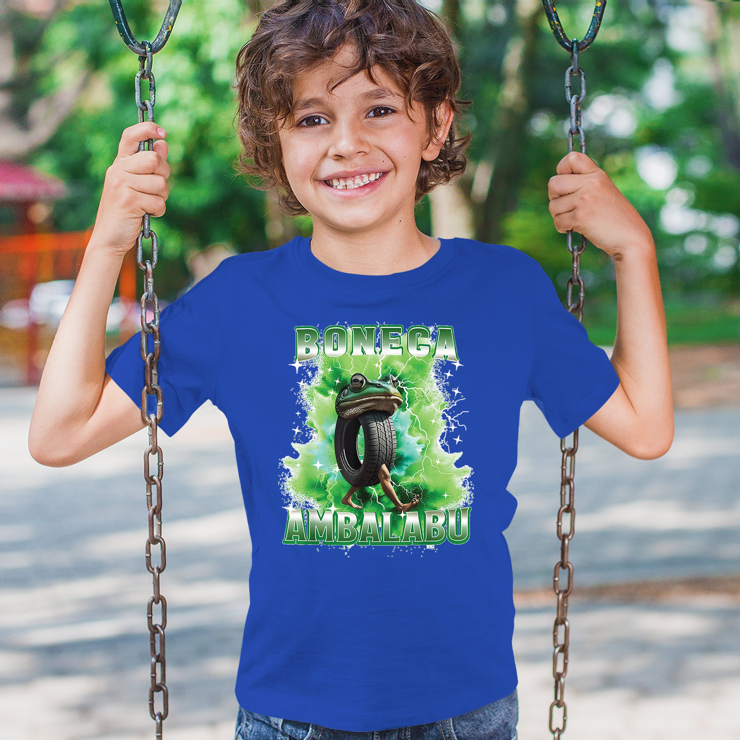 Boneca Ambalabu Youth T-shirt Funny Italian Brainrot Gen Z Alpha Meme Kids - Picture 40 of 50