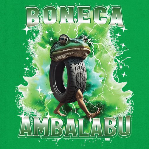 Boneca Ambalabu Youth T-shirt Funny Italian Brainrot Gen Z Alpha Meme Kids - Picture 32 of 50