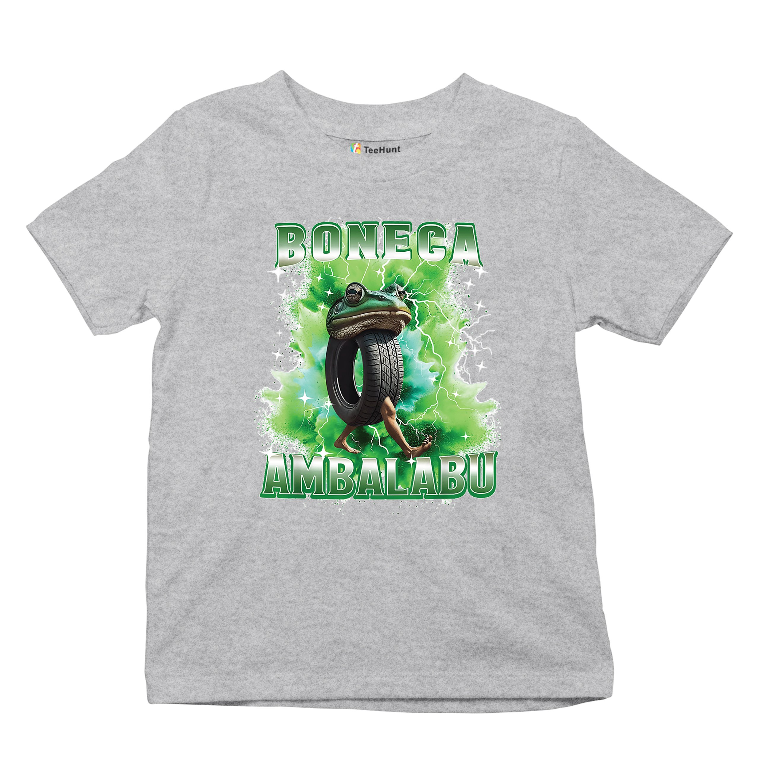 Boneca Ambalabu Youth T-shirt Funny Italian Brainrot Gen Z Alpha Meme Kids - Picture 13 of 50
