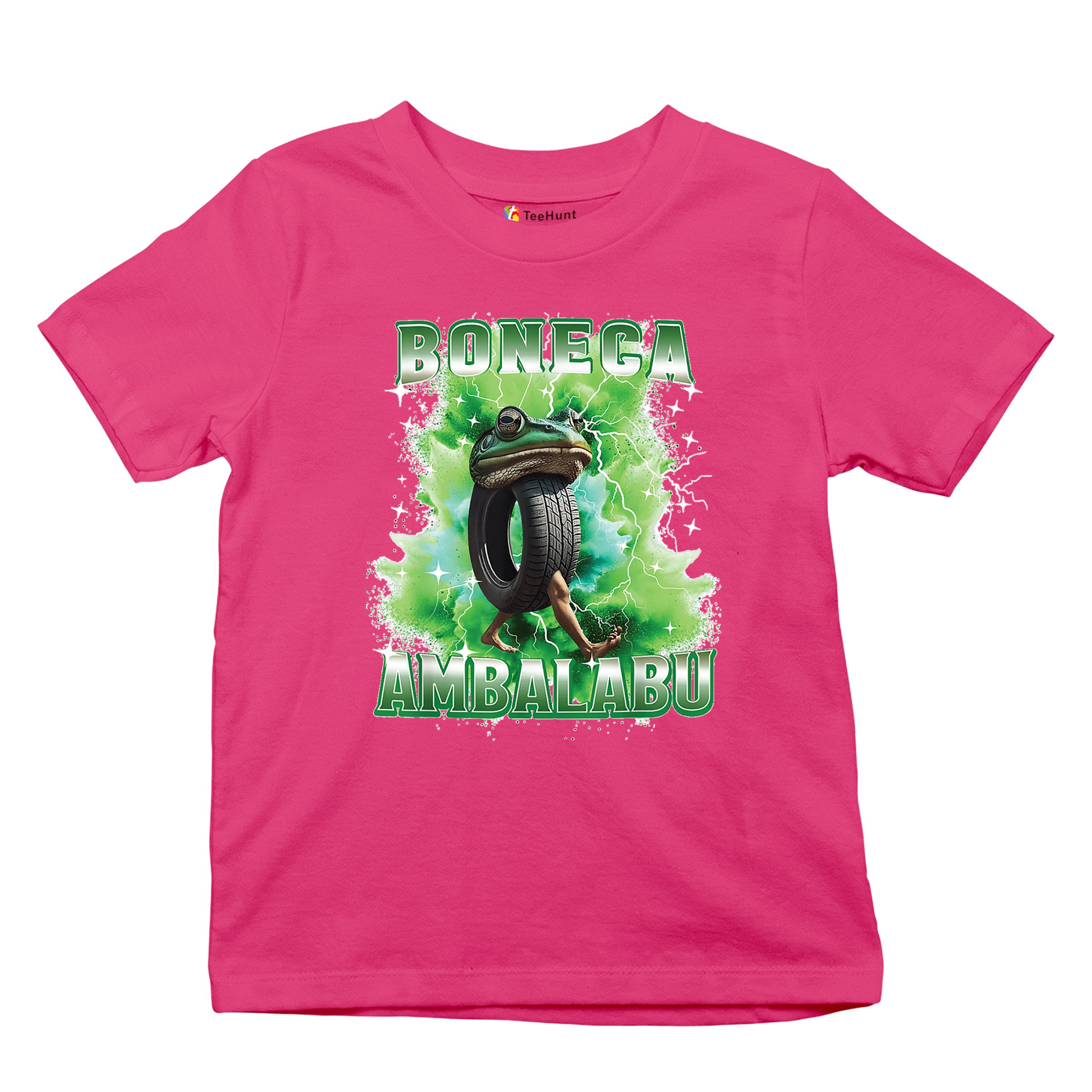 Boneca Ambalabu Youth T-shirt Funny Italian Brainrot Gen Z Alpha Meme Kids - Picture 48 of 50