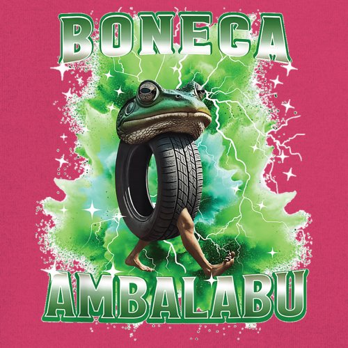 Boneca Ambalabu Youth T-shirt Funny Italian Brainrot Gen Z Alpha Meme Kids - Picture 46 of 50
