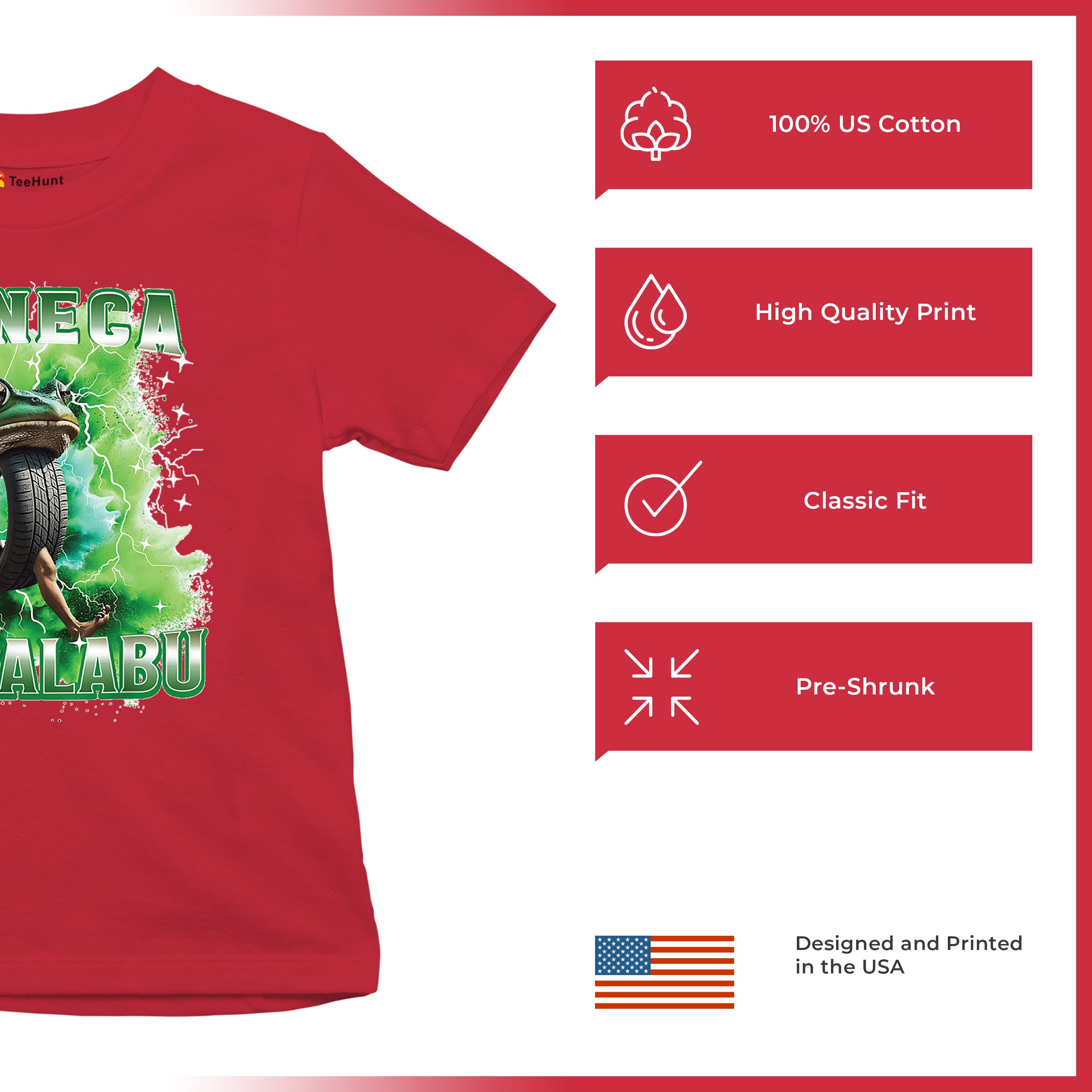 Boneca Ambalabu Youth T-shirt Funny Italian Brainrot Gen Z Alpha Meme Kids - Picture 21 of 50