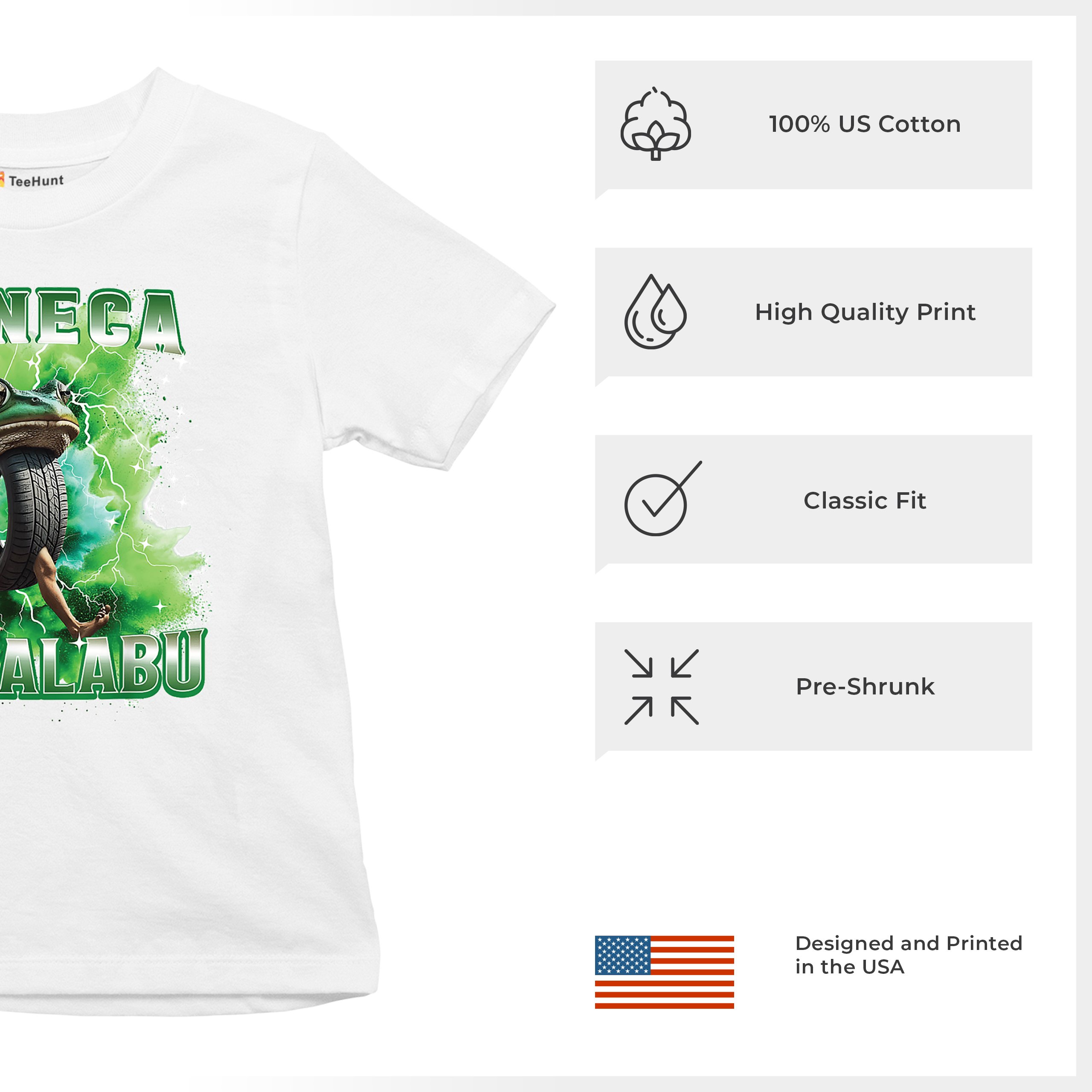 Boneca Ambalabu Youth T-shirt Funny Italian Brainrot Gen Z Alpha Meme Kids - Picture 28 of 50