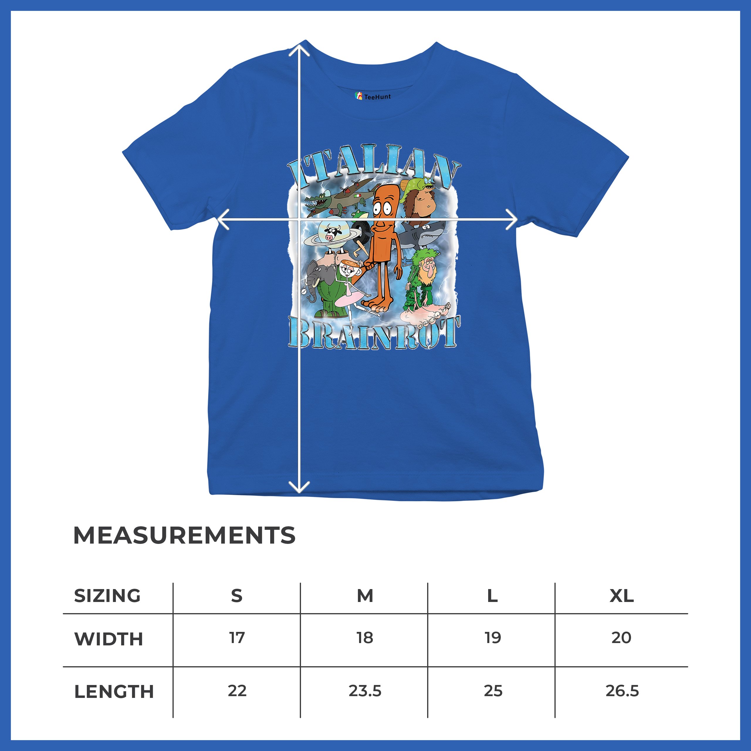 Italian Brainrot Meme Youth T-shirt Fun Gen Z Alpha Internet Meme Vibe Kids - Picture 22 of 50
