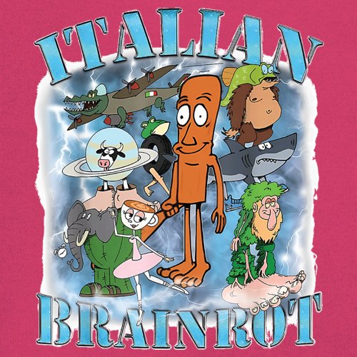 Italian Brainrot Meme Youth T-shirt Fun Gen Z Alpha Internet Meme Vibe Kids - Picture 46 of 50