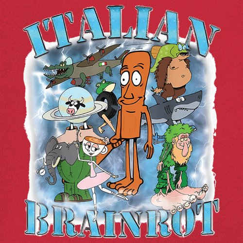 Italian Brainrot Meme Youth T-shirt Fun Gen Z Alpha Internet Meme Vibe Kids - Picture 25 of 50