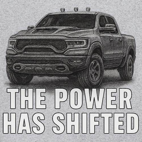 The Power Has Shifted Unisex Hoodie American 4x4 Offroad Pickup Truck - Picture 11 of 57