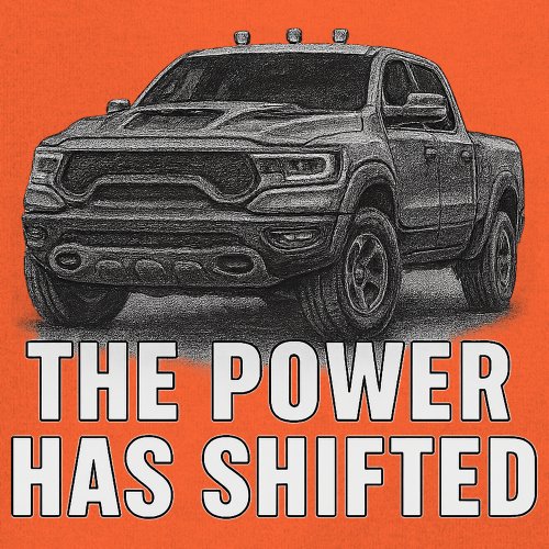 The Power Has Shifted Unisex Hoodie American 4x4 Offroad Pickup Truck - Picture 18 of 57