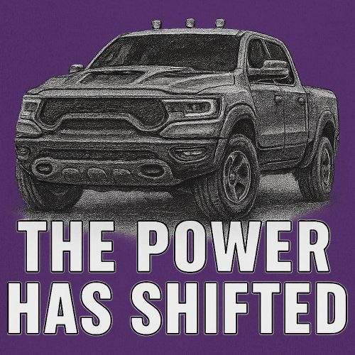 The Power Has Shifted Unisex Hoodie American 4x4 Offroad Pickup Truck - Picture 25 of 57