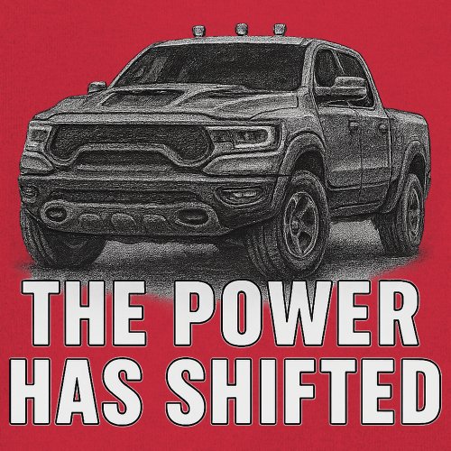 The Power Has Shifted Unisex Hoodie American 4x4 Offroad Pickup Truck - Picture 32 of 57