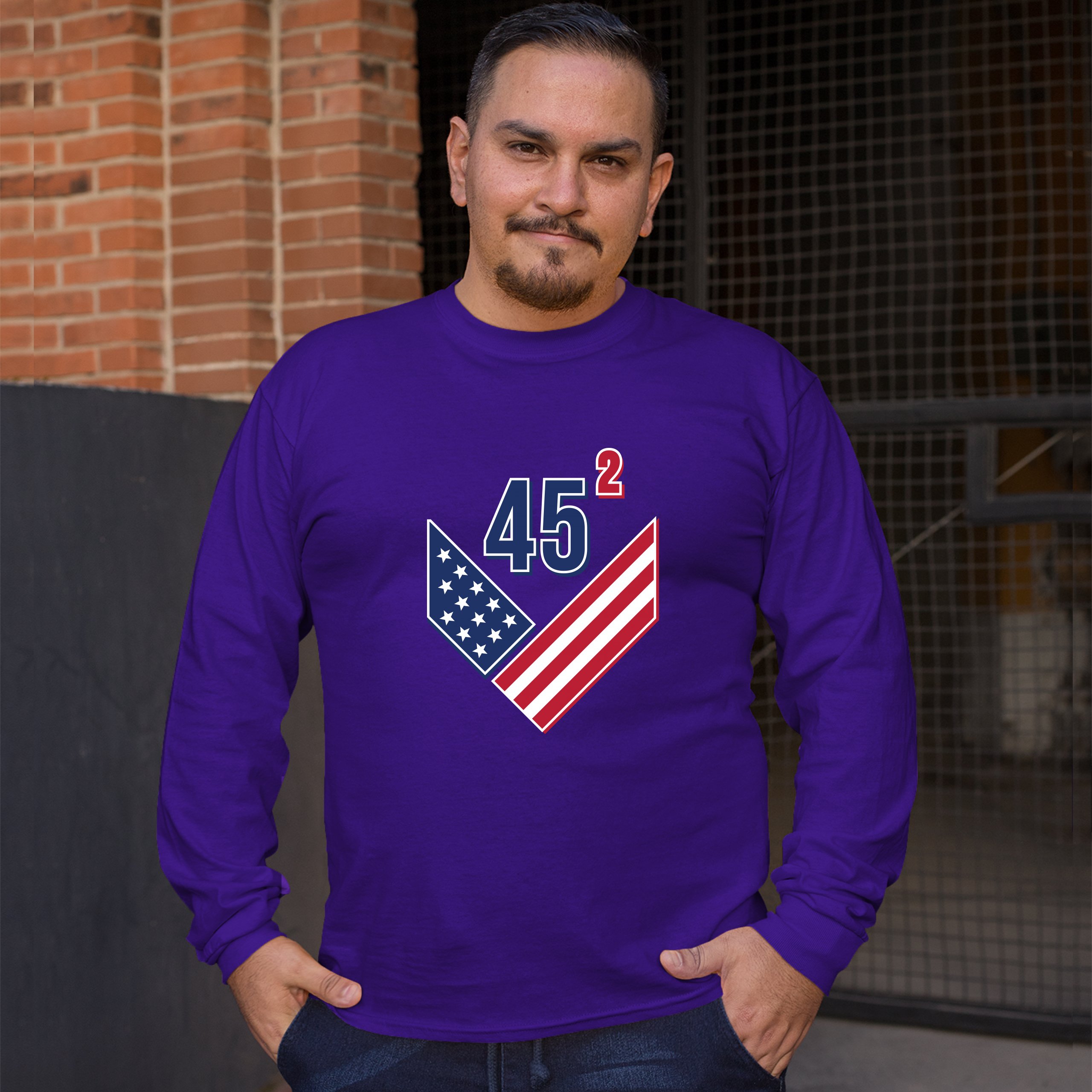 45 squared shirt meaning