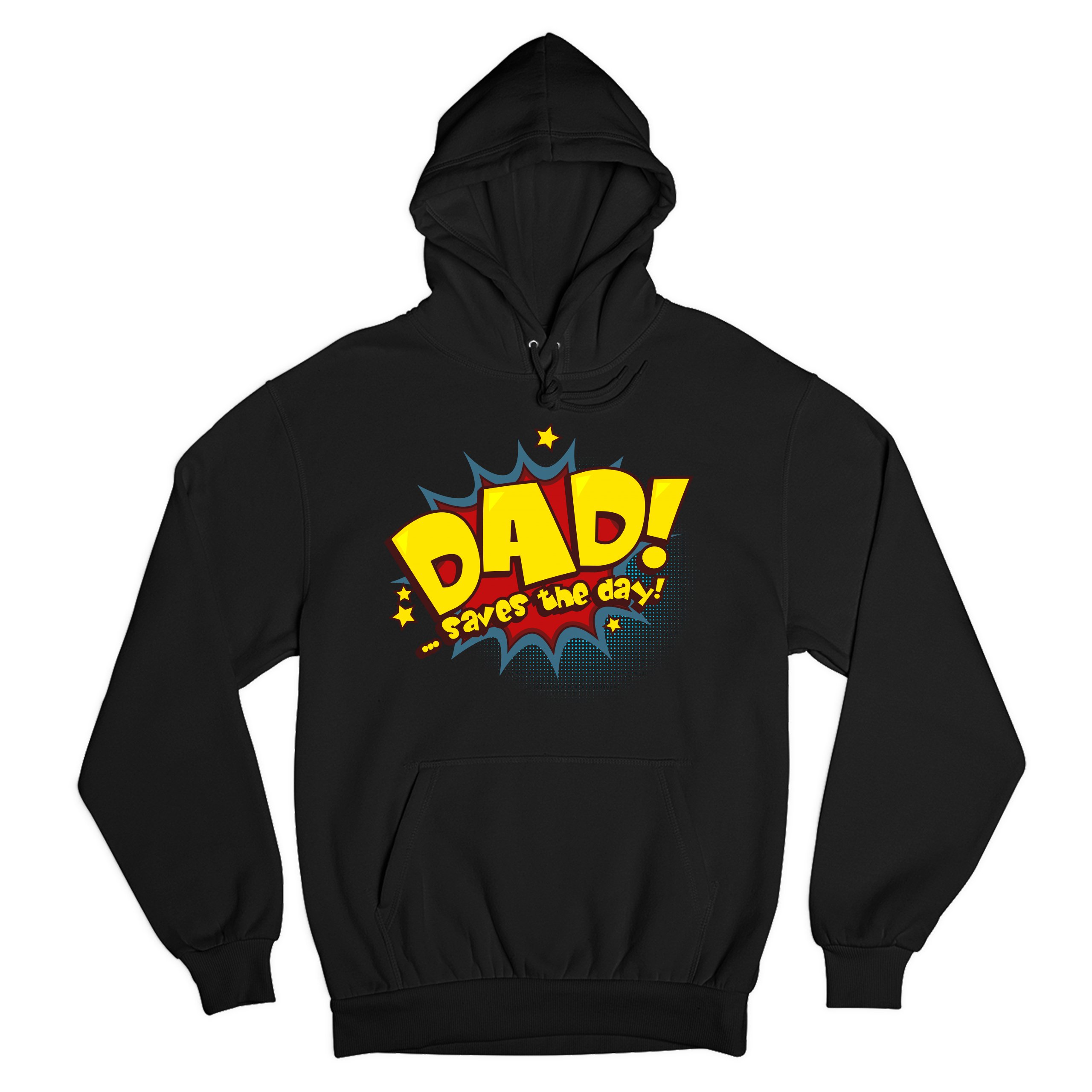 Dad Saves the Day! Sweatshirt Father's Day World's Greatest Dad Hoodie - Picture 2 of 29