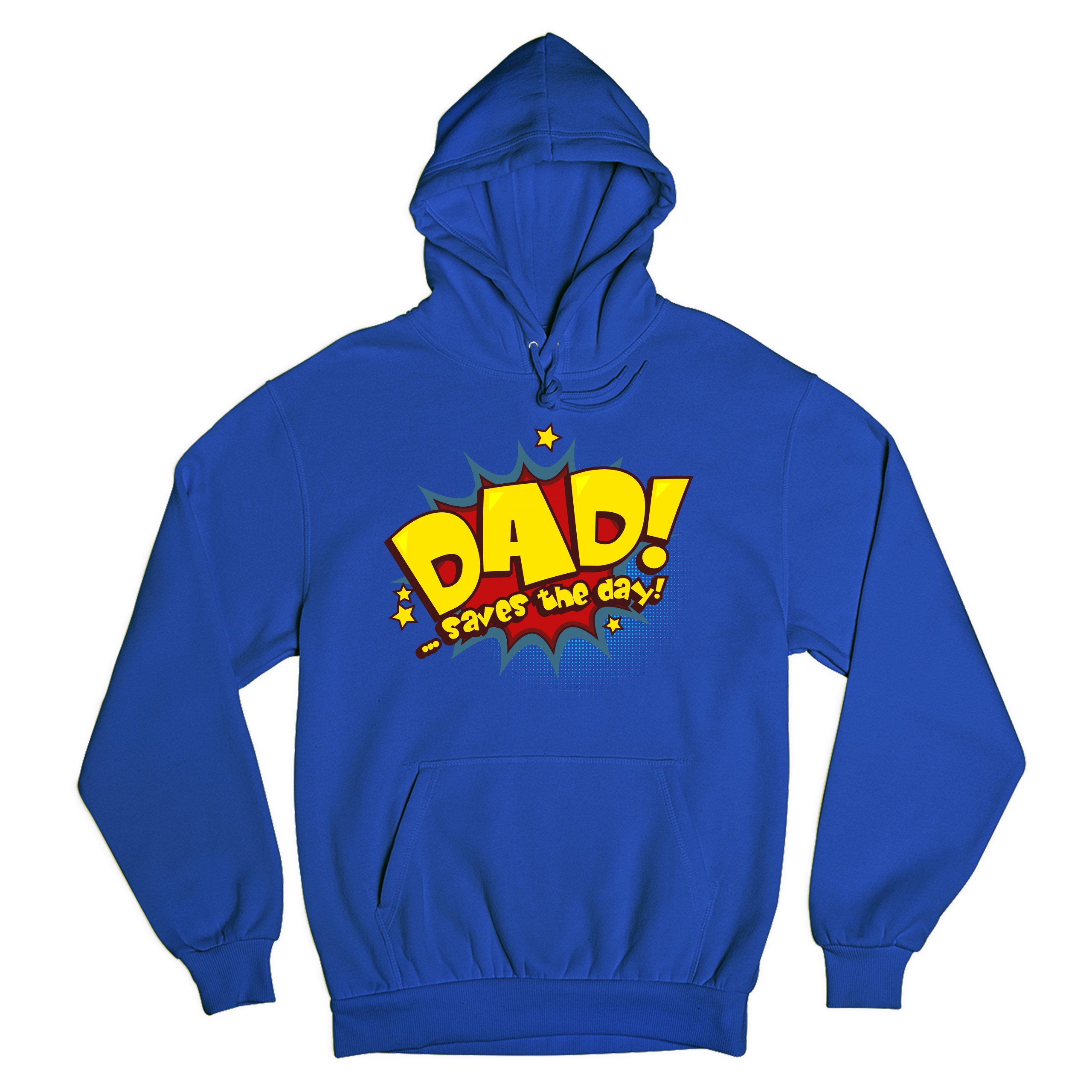 Dad Saves the Day! Sweatshirt Father's Day World's Greatest Dad Hoodie - Picture 22 of 29