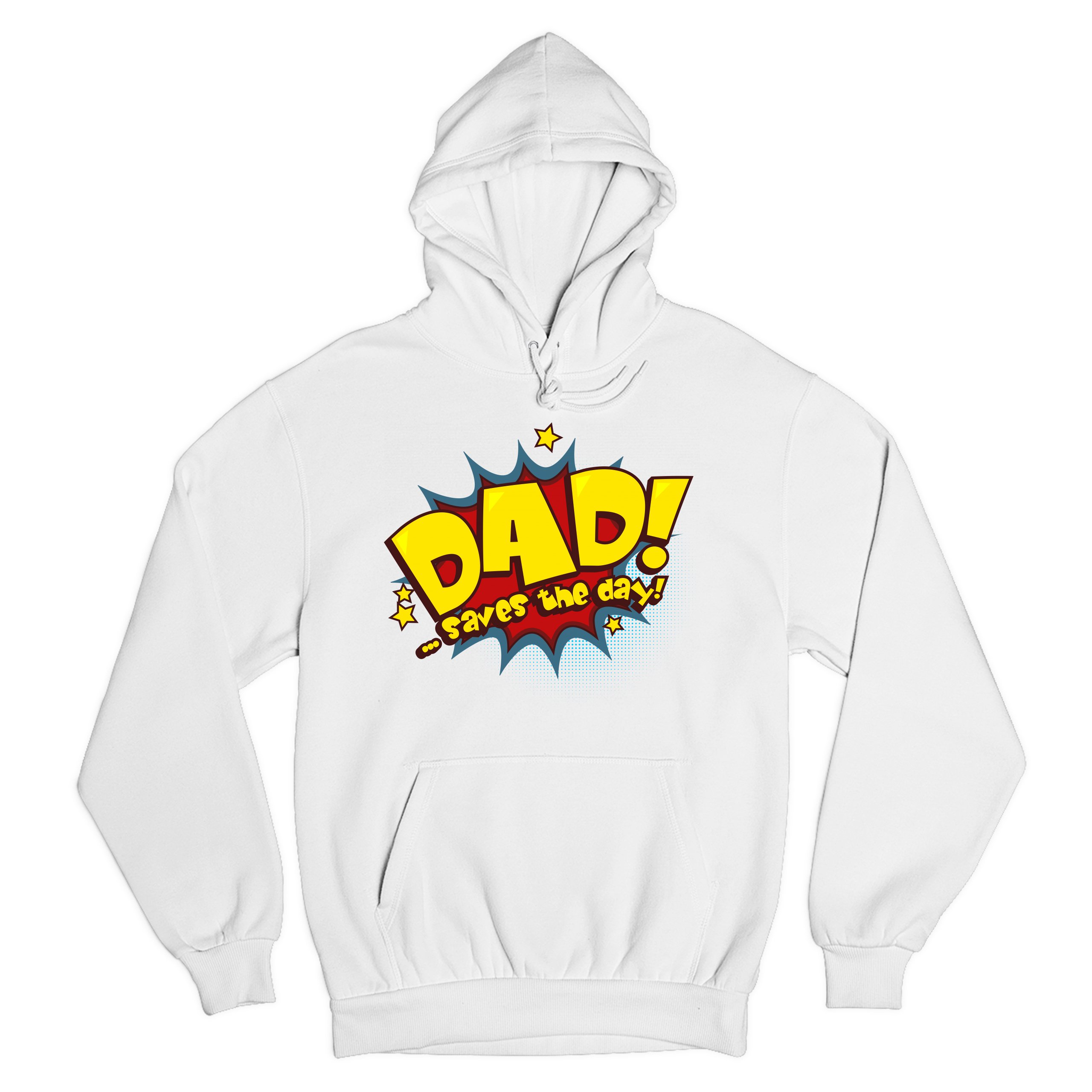 Dad Saves the Day! Sweatshirt Father's Day World's Greatest Dad Hoodie - Picture 18 of 29