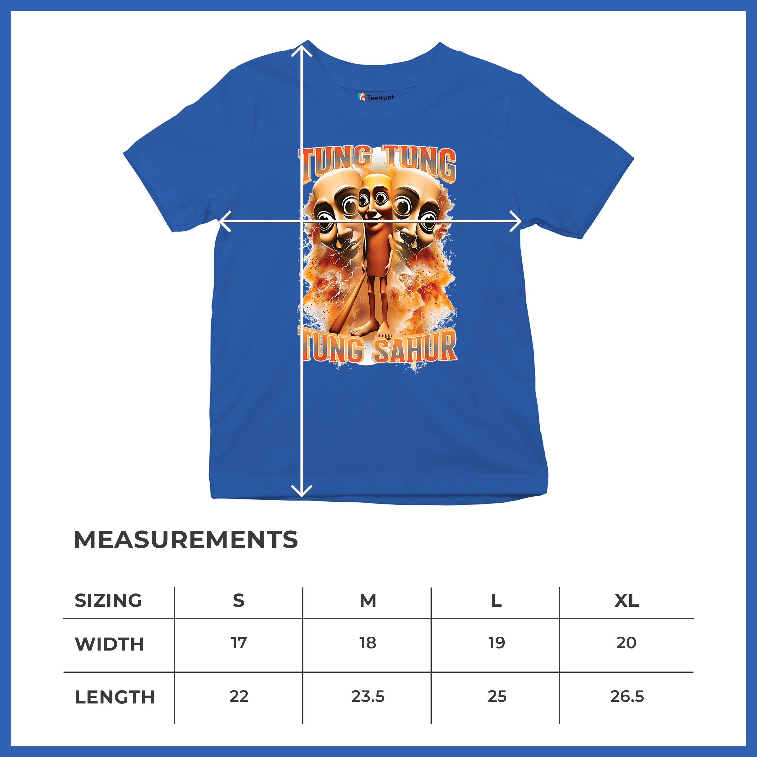 Tung Tung Tung Sahur Youth T-shirt Funny Italian Brainrot Meme VIbe Kids - Picture 43 of 50