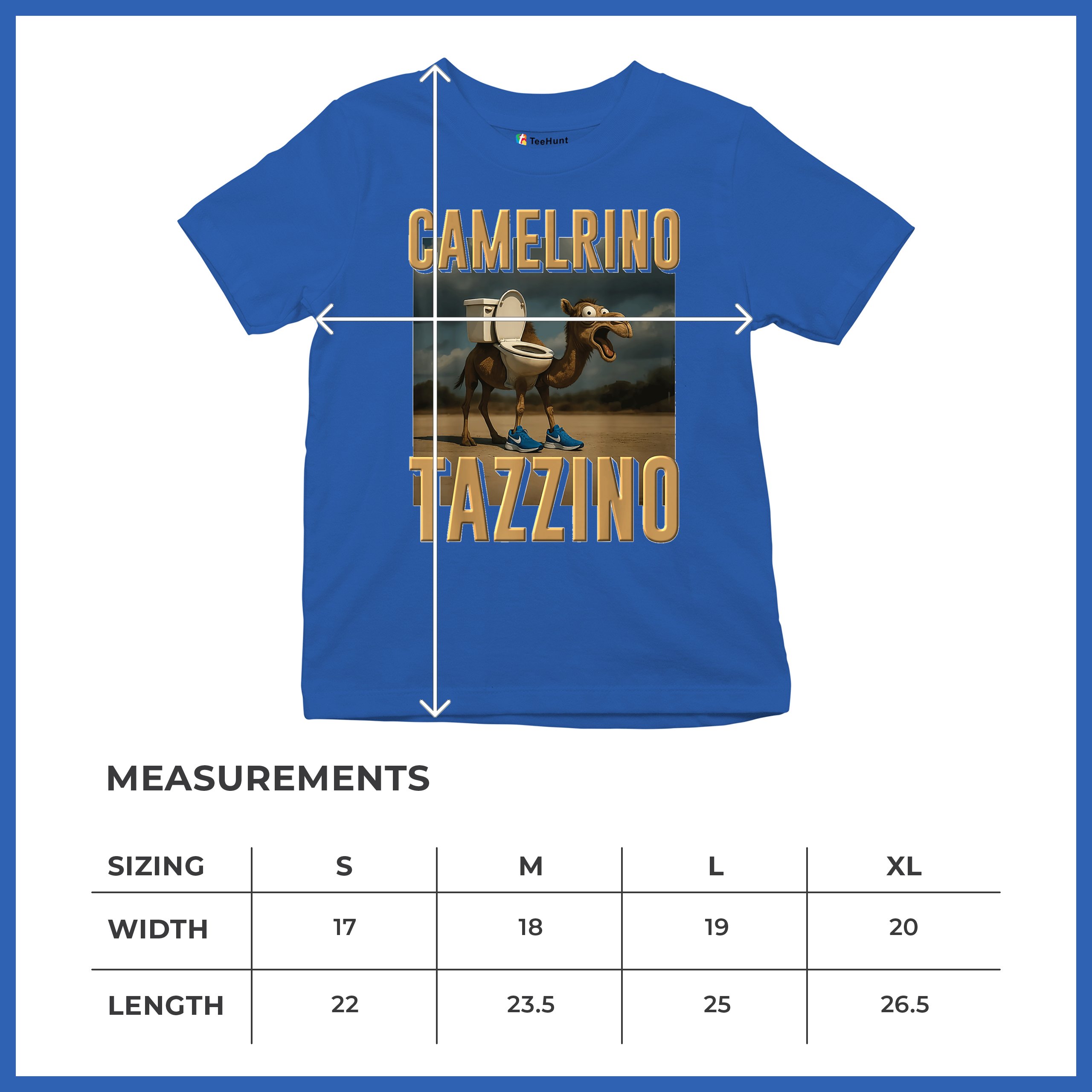 Camelrino Tazzino Youth T-shirt Fun Italian Brainrot Gen Z Alpha Meme Kids - Picture 43 of 50