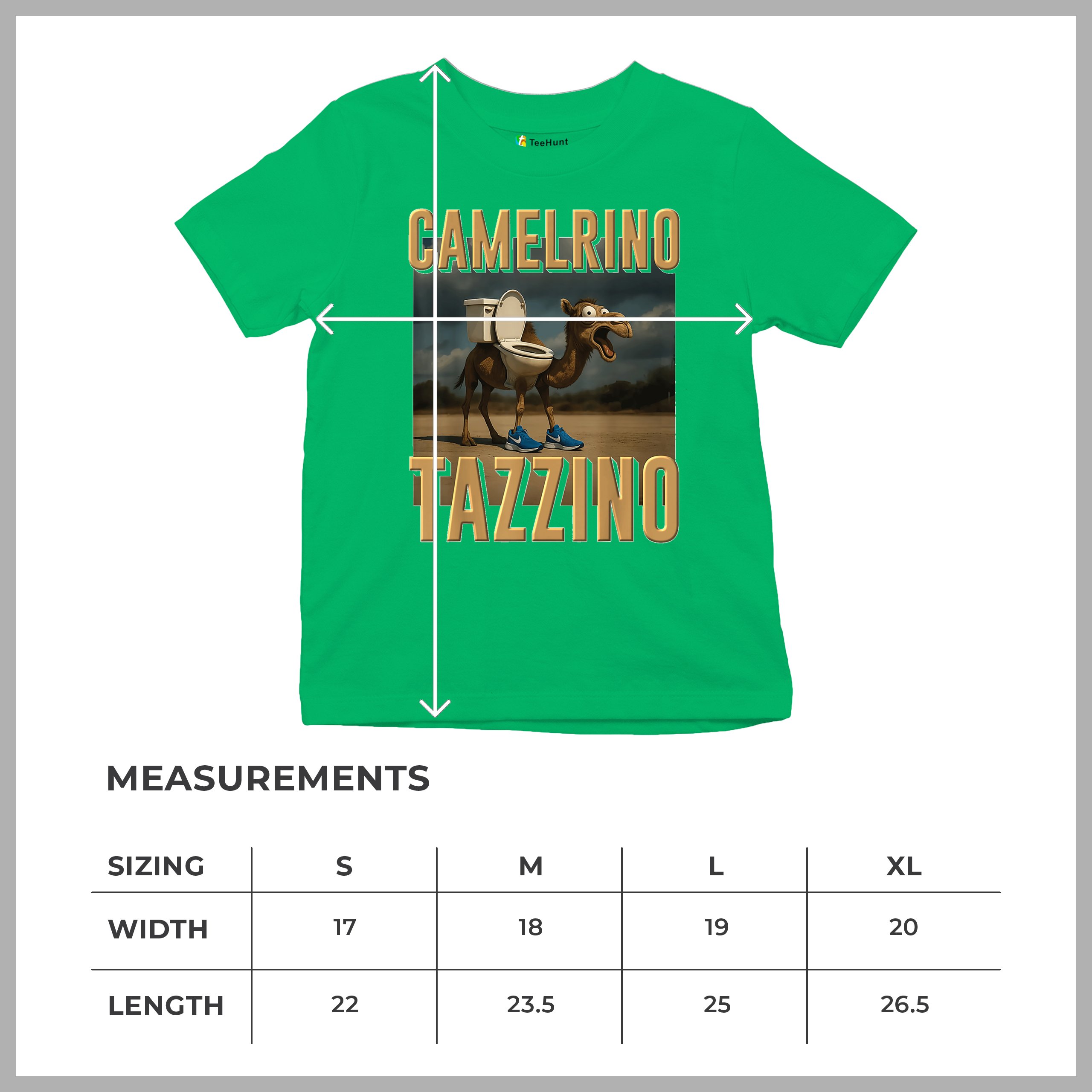 Camelrino Tazzino Youth T-shirt Fun Italian Brainrot Gen Z Alpha Meme Kids - Picture 36 of 50