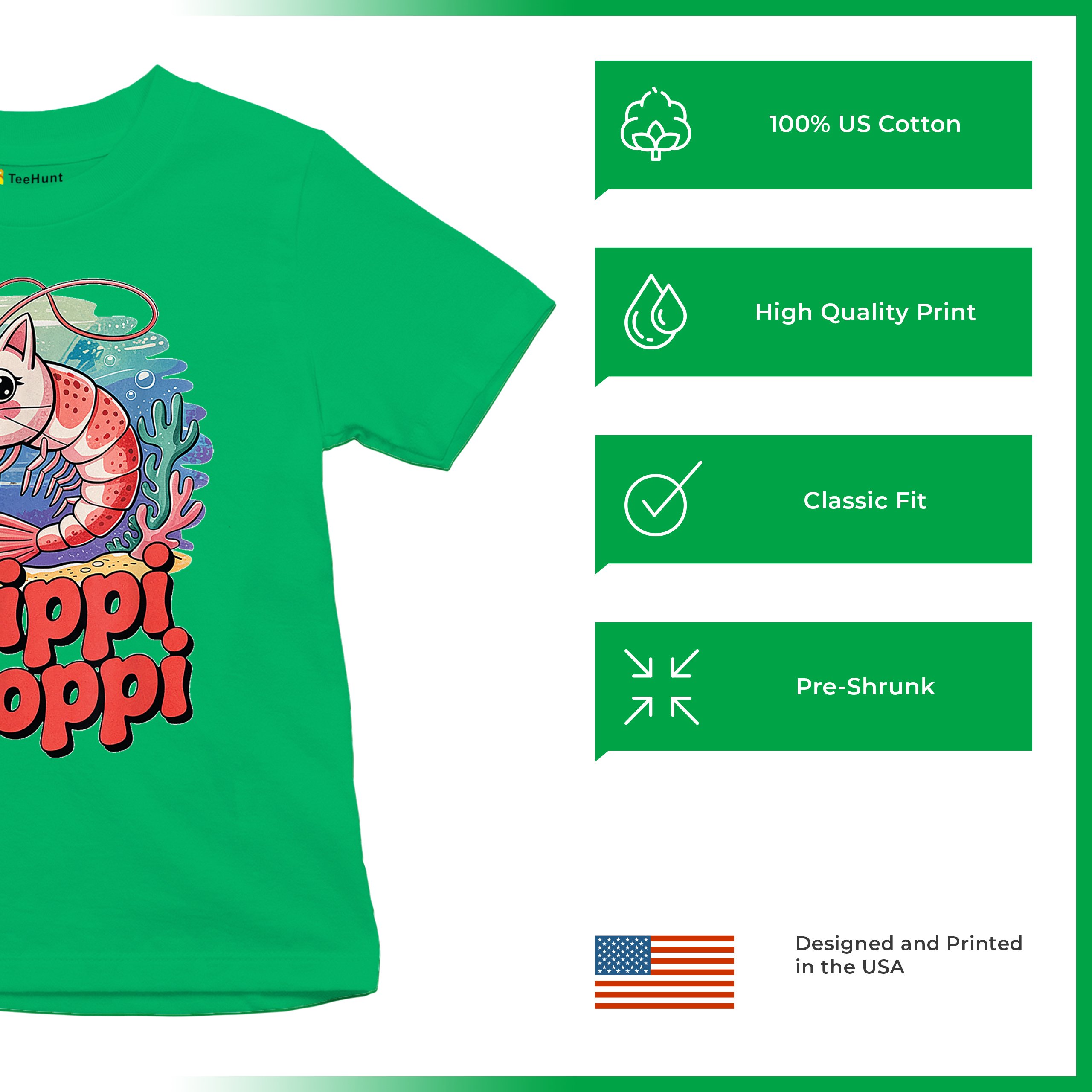 Trippi Troppi Shrim Cat Youth T-shirt Fun Italian Brainrot Gen Z Alpha Kids - Picture 35 of 50