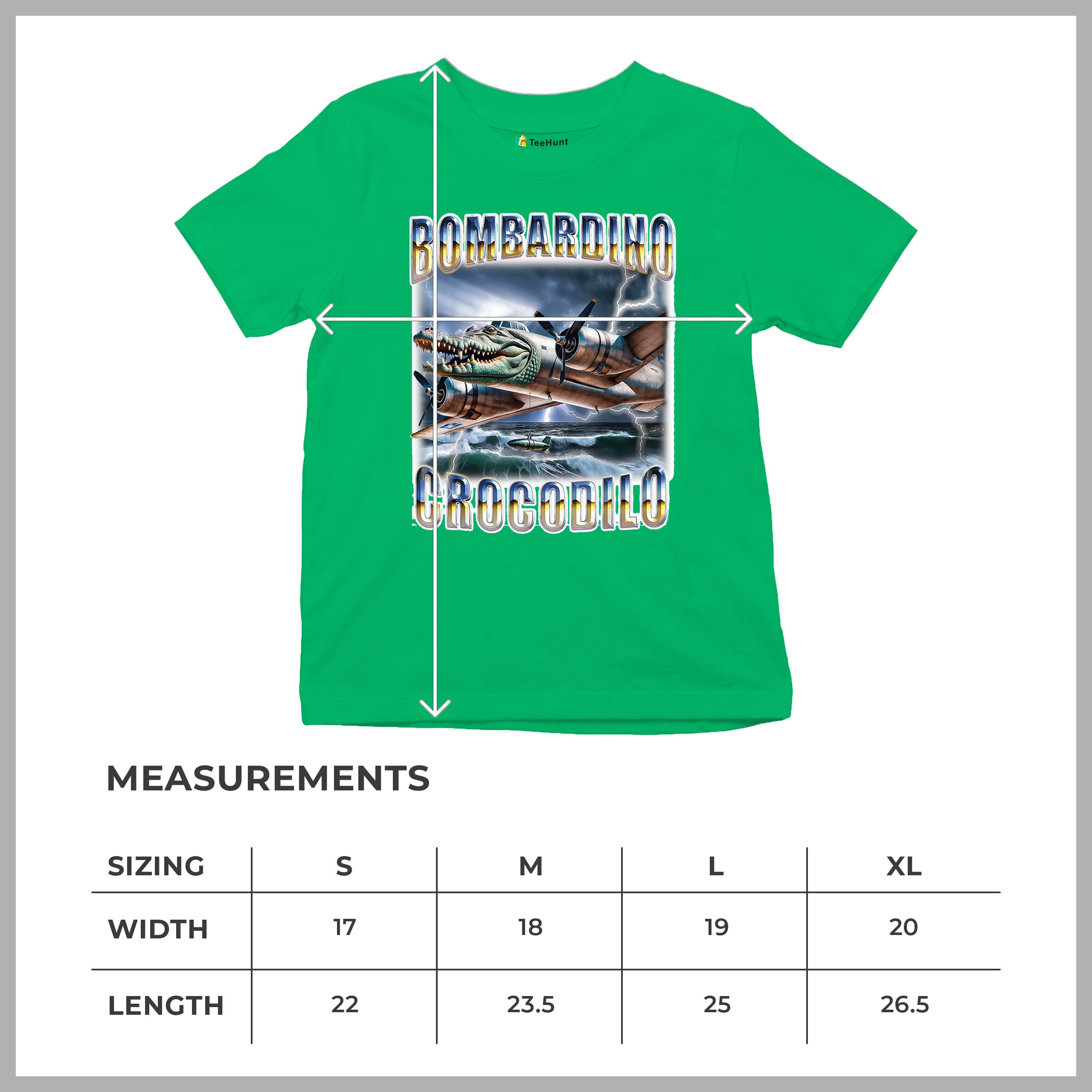 Bombardino Crocodilo Youth T-shirt Italian Brainrot Gen Z Alpha Meme Kids - Picture 36 of 50