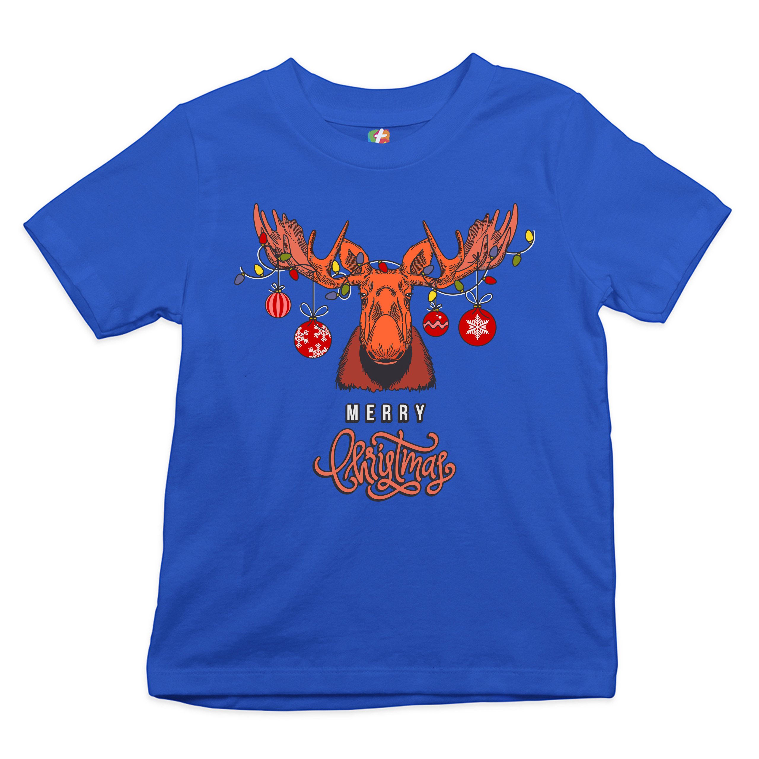 Merry Christmas Buck Youth T-shirt Reindeer Rudolph Holiday Spirit Kids - 第 22/29 張圖片