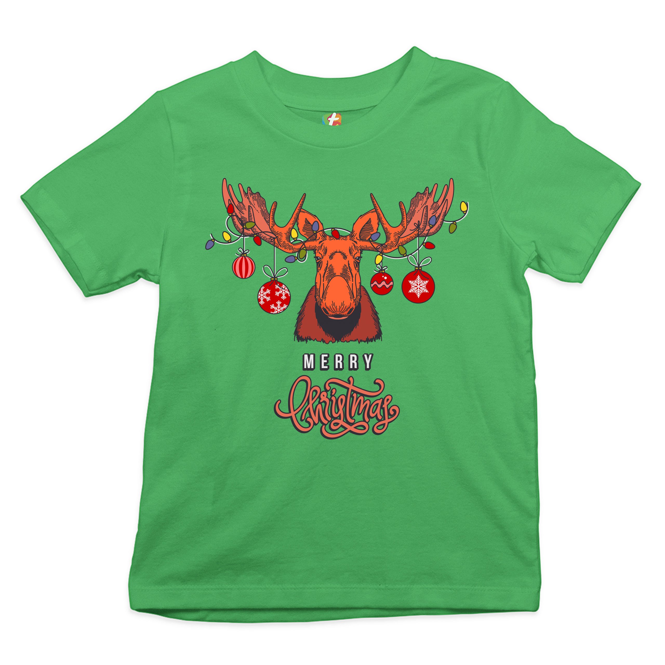 Merry Christmas Buck Youth T-shirt Reindeer Rudolph Holiday Spirit Kids - 第 18/29 張圖片