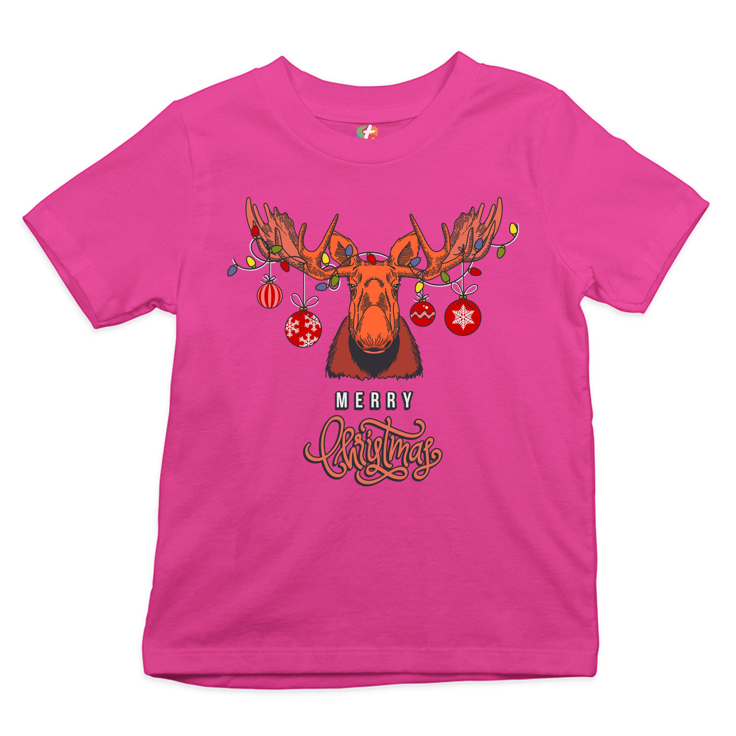 Merry Christmas Buck Youth T-shirt Reindeer Rudolph Holiday Spirit Kids - 第 26/29 張圖片