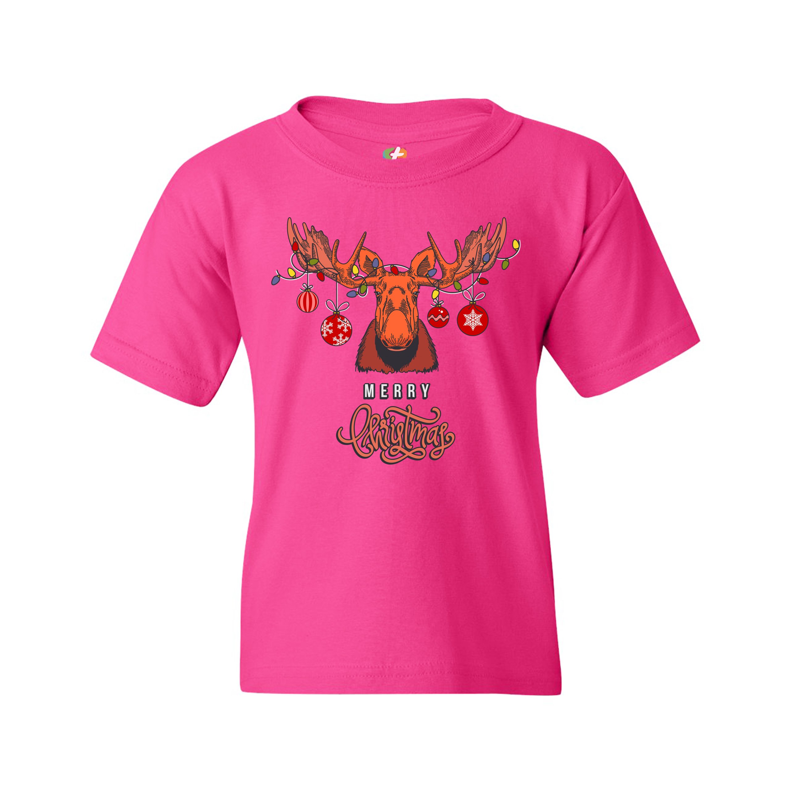 Merry Christmas Buck Youth T-shirt Reindeer Rudolph Holiday Spirit Kids - 第 27/29 張圖片