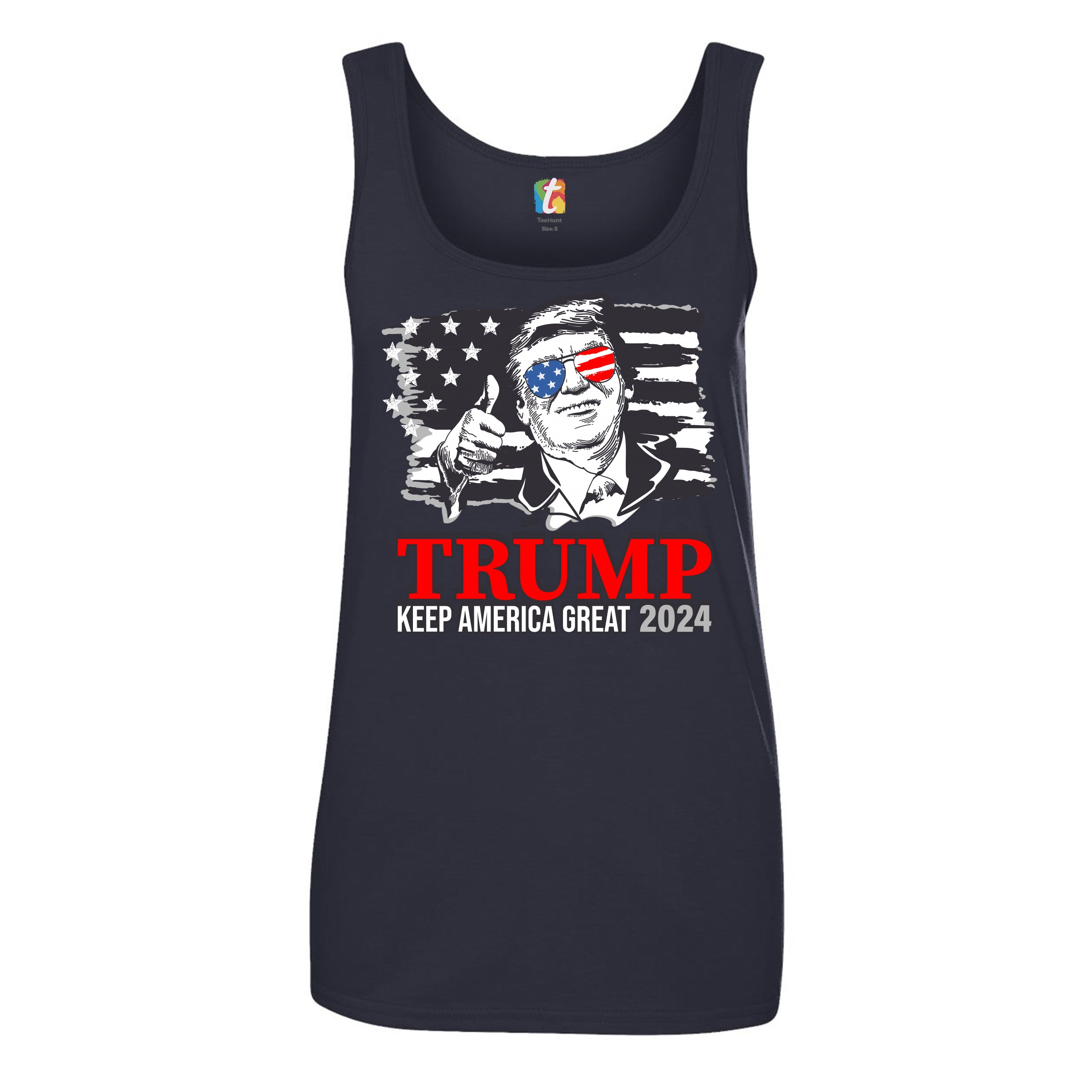 Donald Trump Keep America Great 2024 Women's Tank Top MAGA American ...