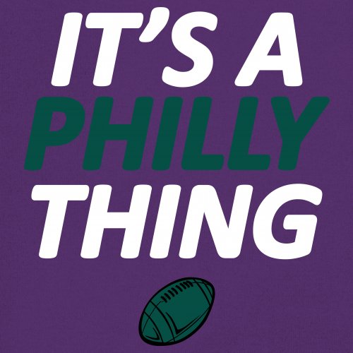 It's a Philly Thing Funny Women's V-Neck T-shirt Philadelphia Birds Fan Tee - Picture 18 of 64