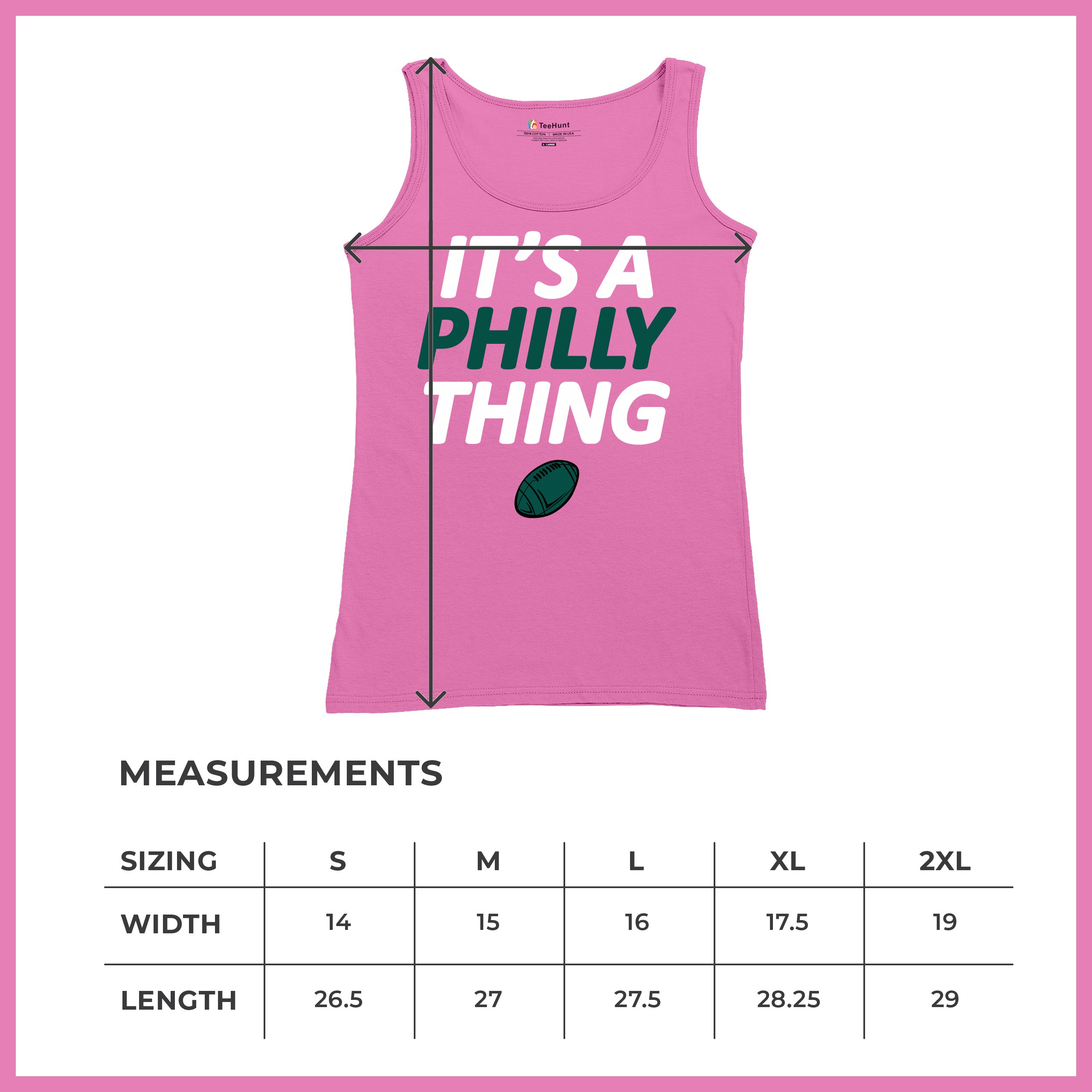 It's a Philly Thing Funny Women's Tank Top Philadelphia Birds Fan Football - Picture 29 of 29