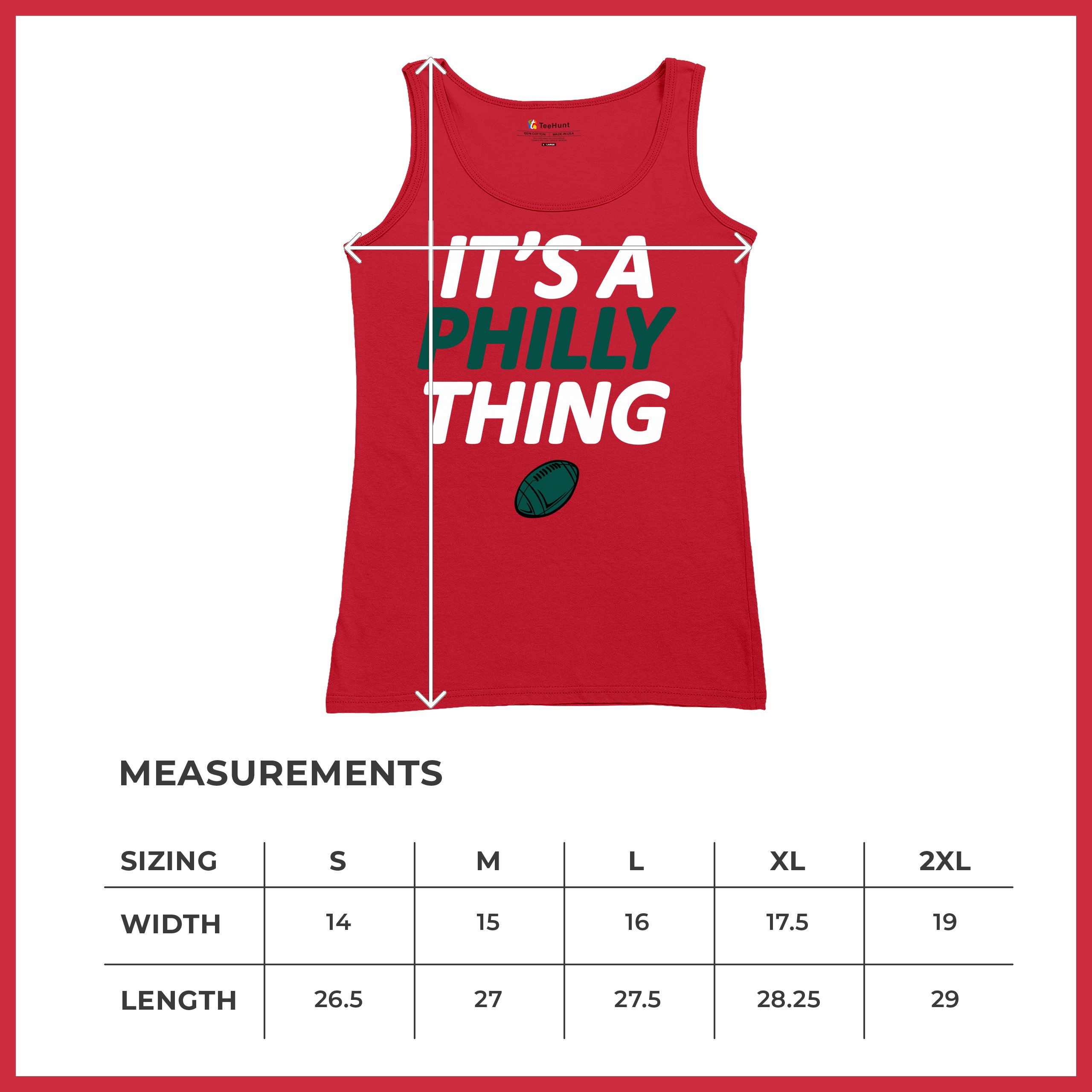 It's a Philly Thing Funny Women's Tank Top Philadelphia Birds Fan Football - Picture 15 of 29