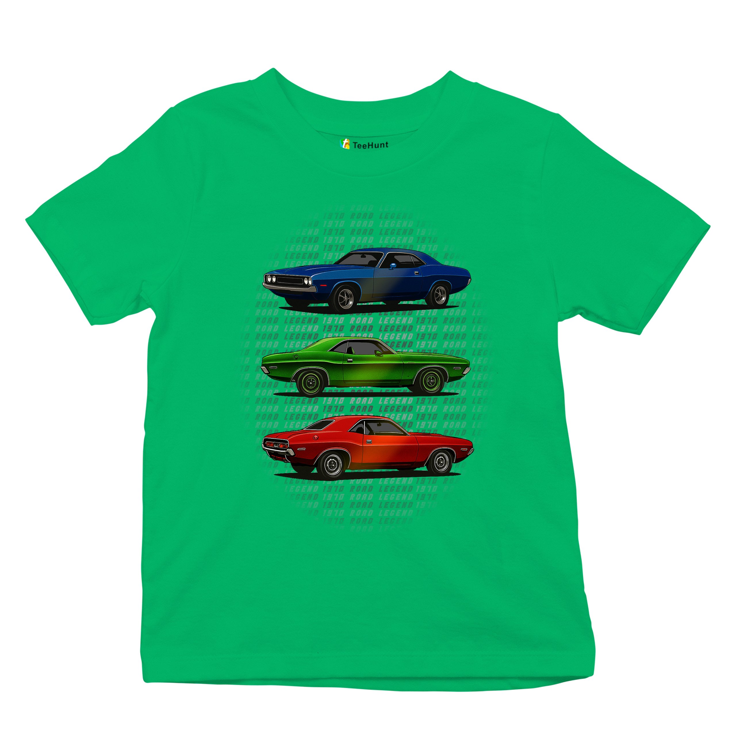 1970 Road Legends Muscle Car Youth T-shirt American Vintage Classic Kids - Picture 34 of 50