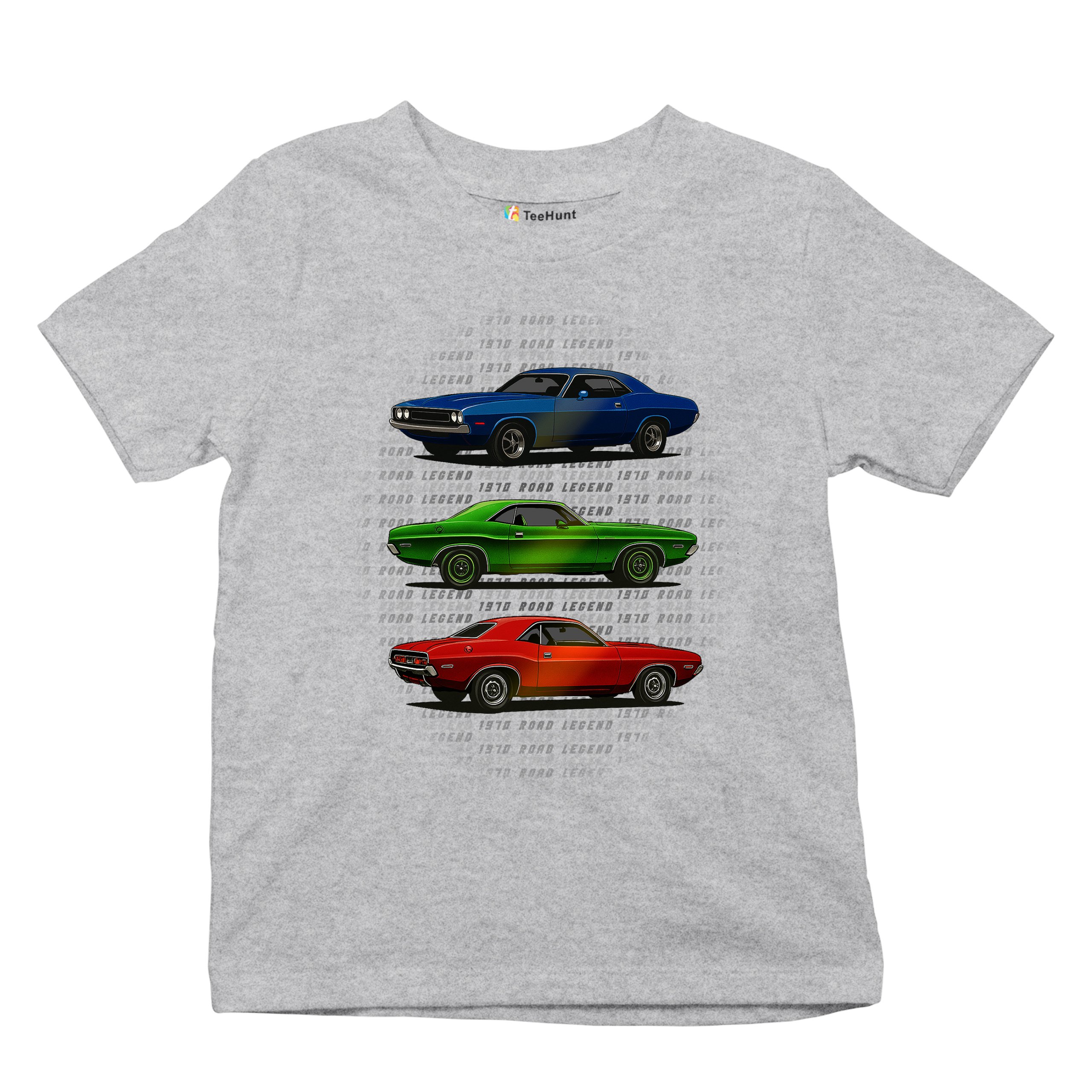 1970 Road Legends Muscle Car Youth T-shirt American Vintage Classic Kids - Picture 13 of 50