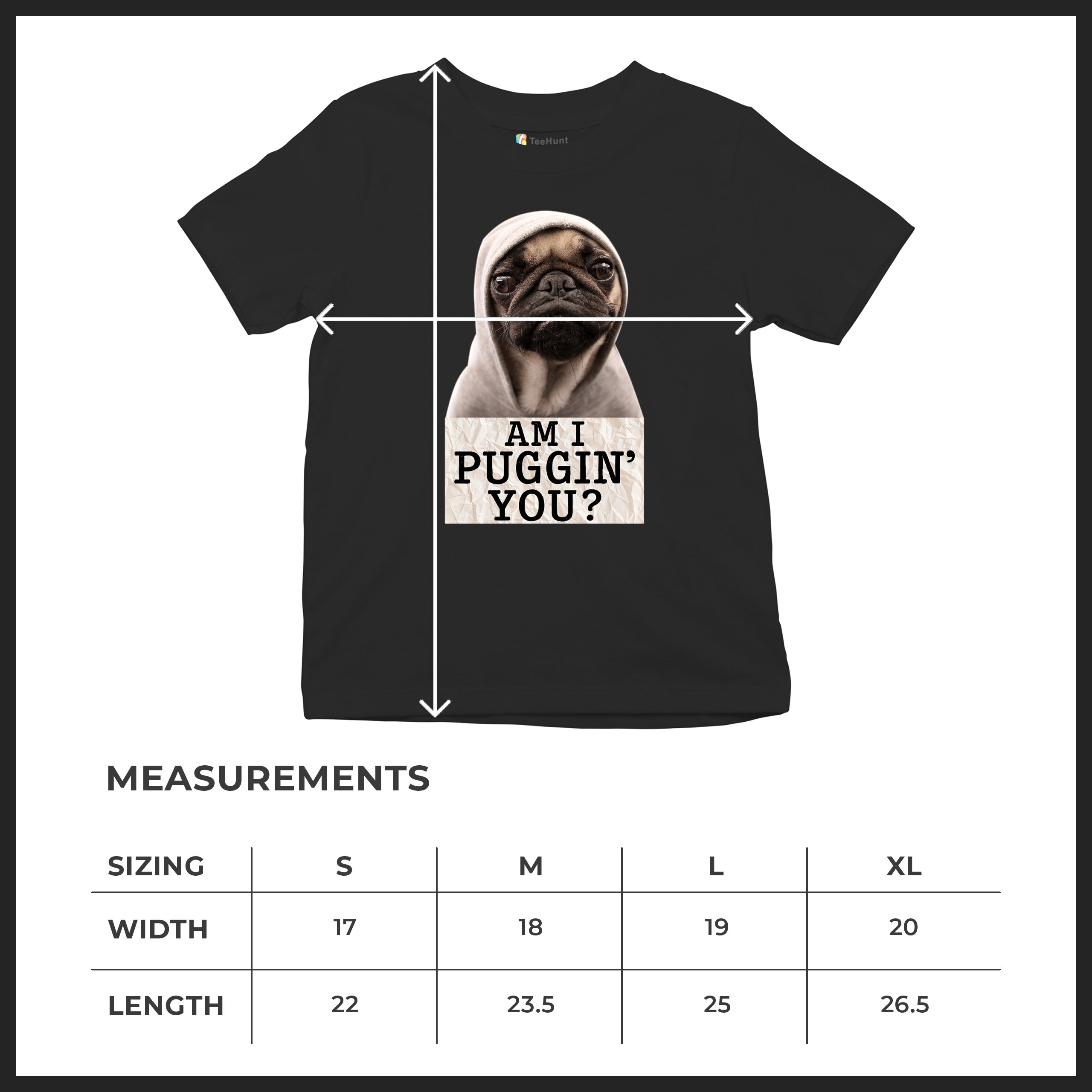Am I Puggin You Youth T-shirt Funny Pug Puppy Dog Mom Pet Pug Dad Kids - Picture 8 of 50