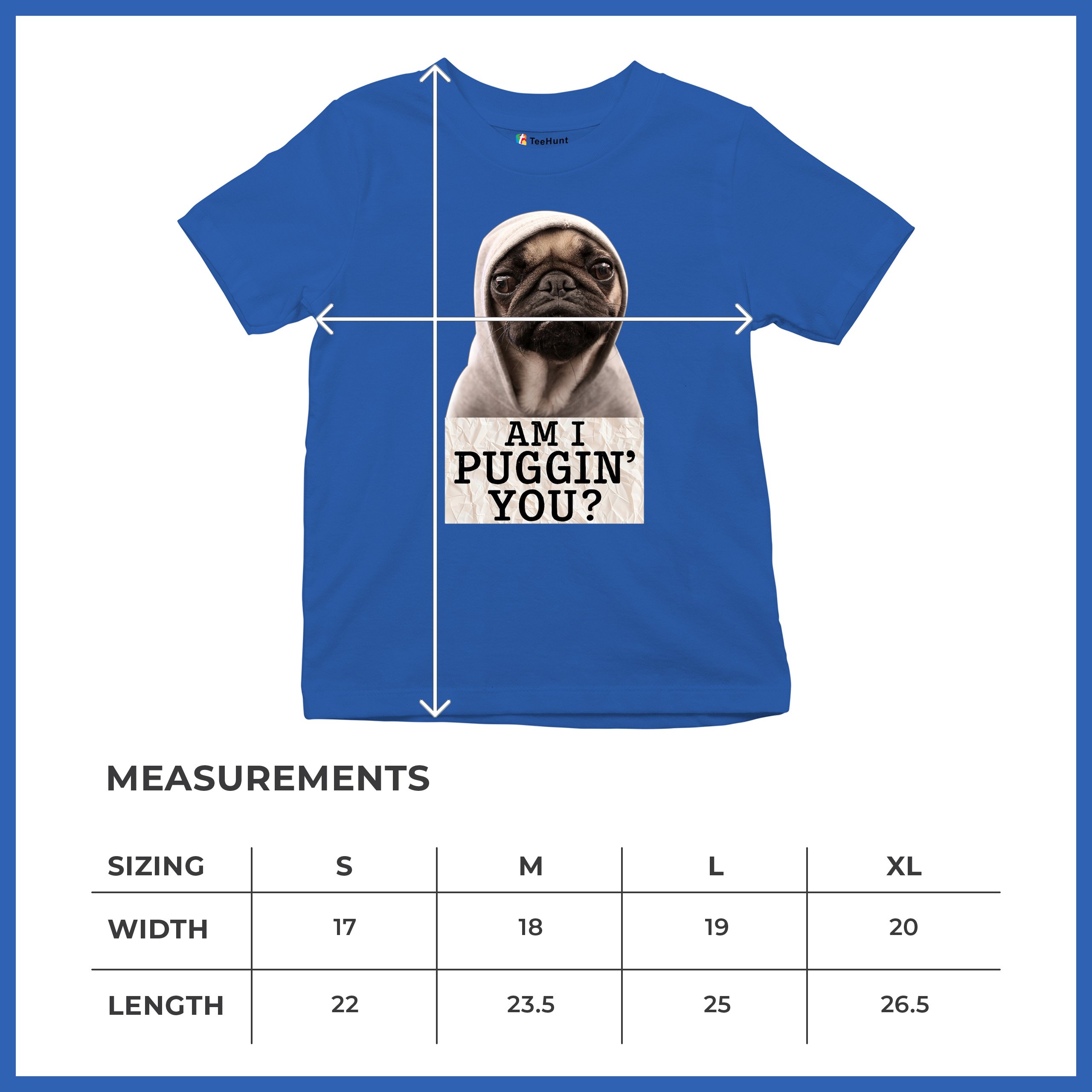 Am I Puggin You Youth T-shirt Funny Pug Puppy Dog Mom Pet Pug Dad Kids - Picture 43 of 50