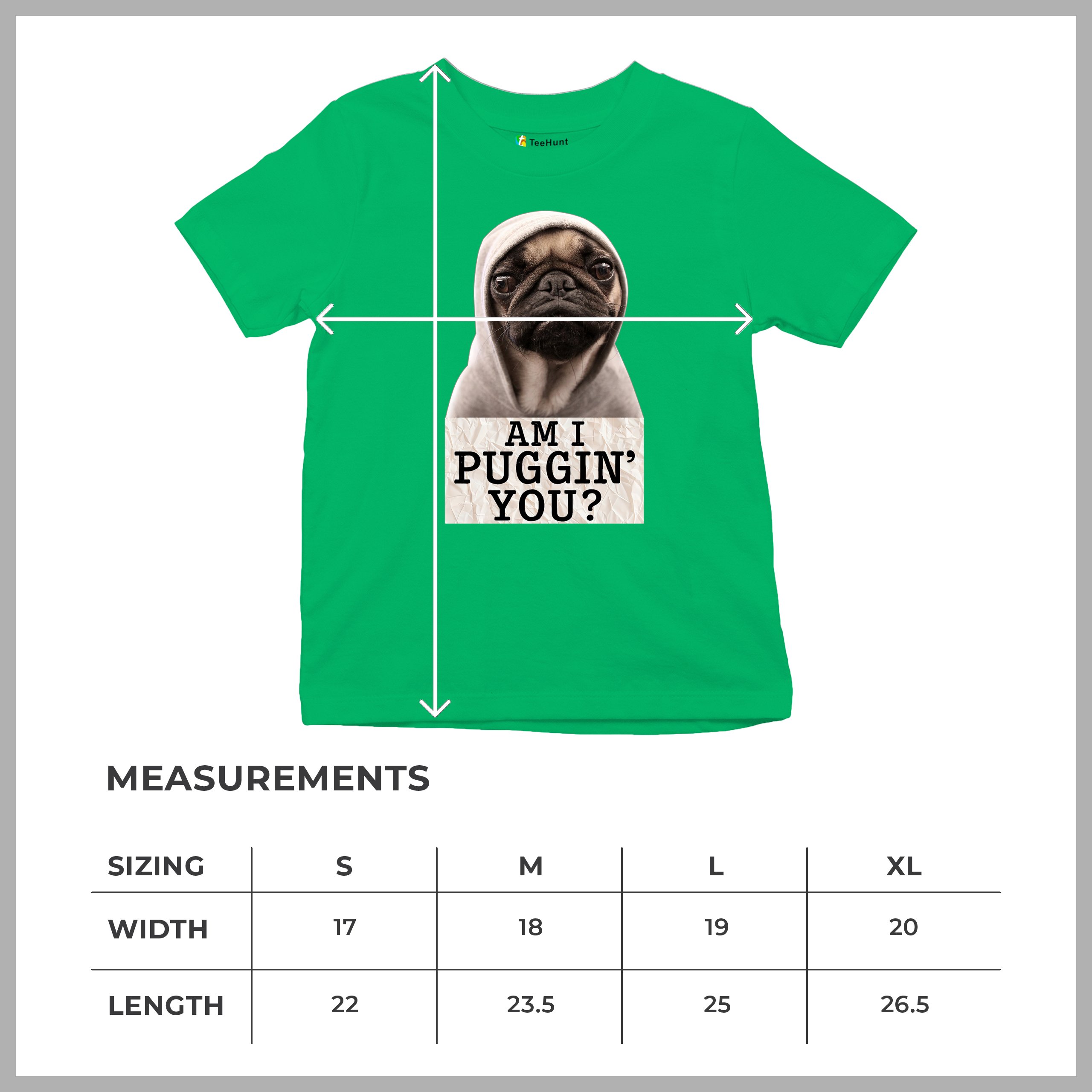 Am I Puggin You Youth T-shirt Funny Pug Puppy Dog Mom Pet Pug Dad Kids - Picture 36 of 50
