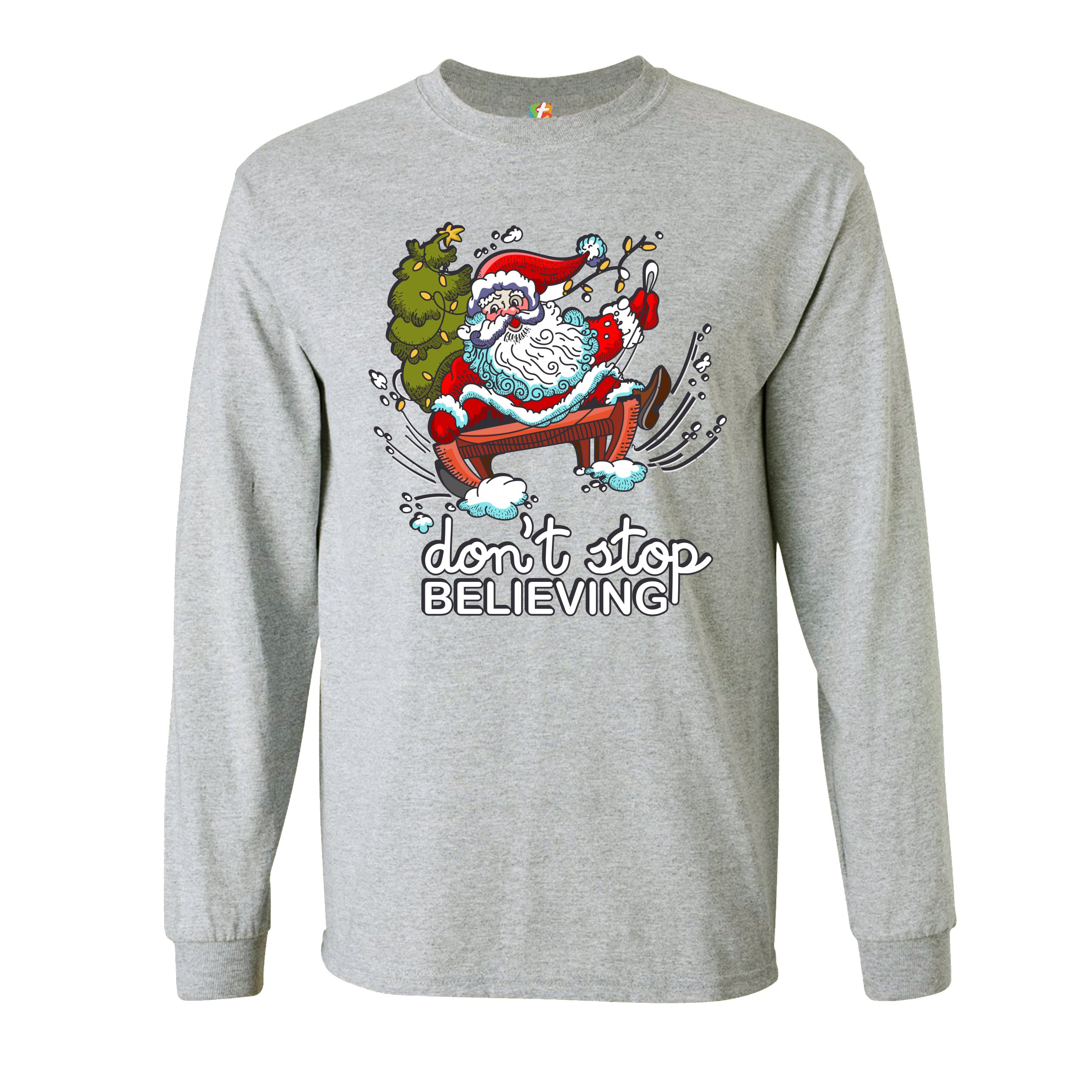 dont stop believing christmas shirt