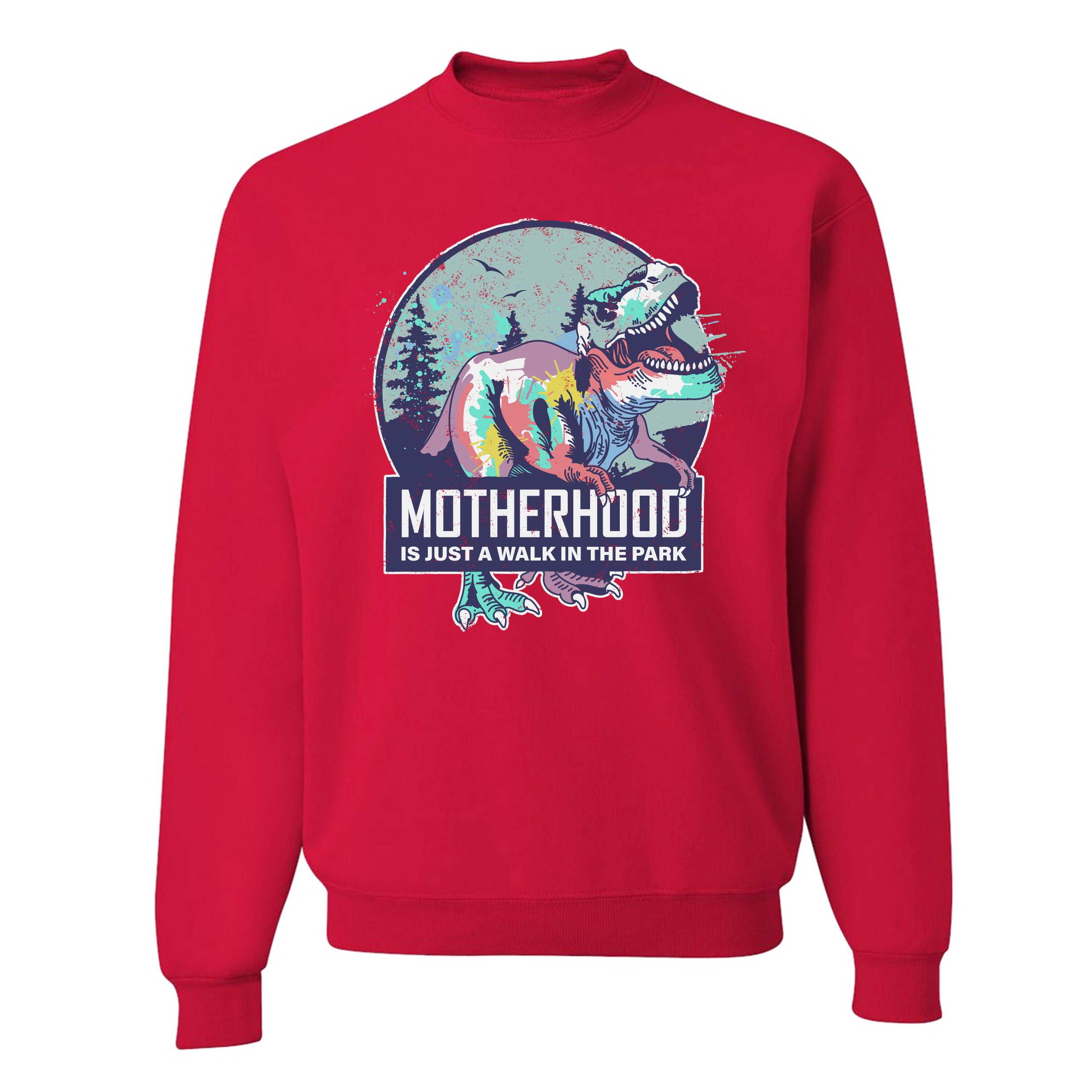 Motherhood is a walk online in the park sweatshirt