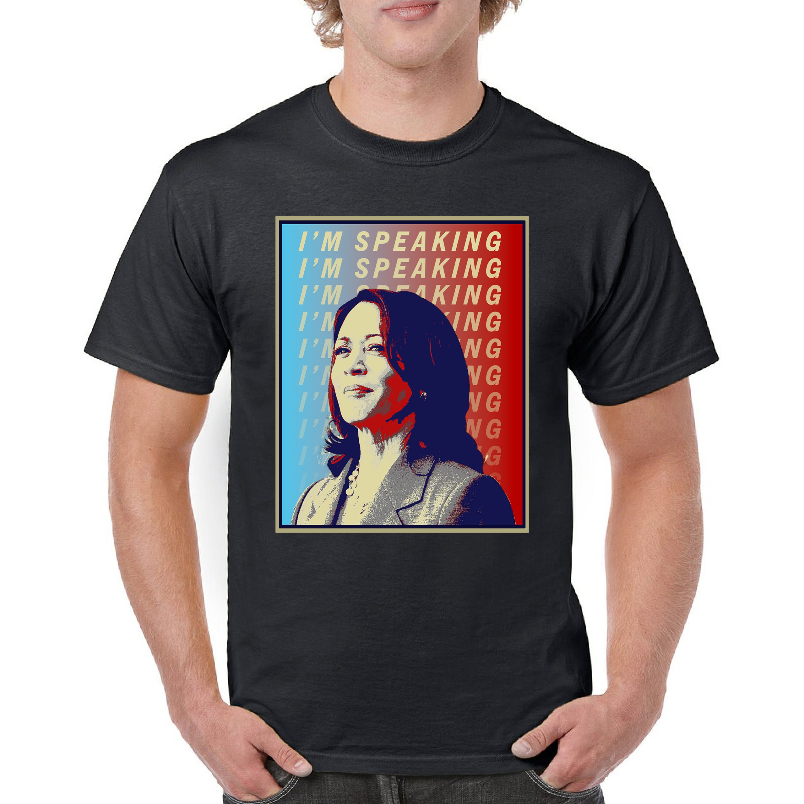 ALTRA Maglietta Kamala Harris I'm Speaking Lets Win This Madam President 24 da uomo