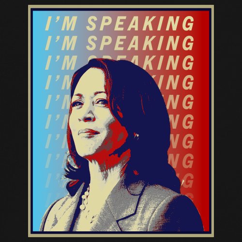 ALTRA Maglietta Kamala Harris I'm Speaking Lets Win This Madam President 24 da uomo