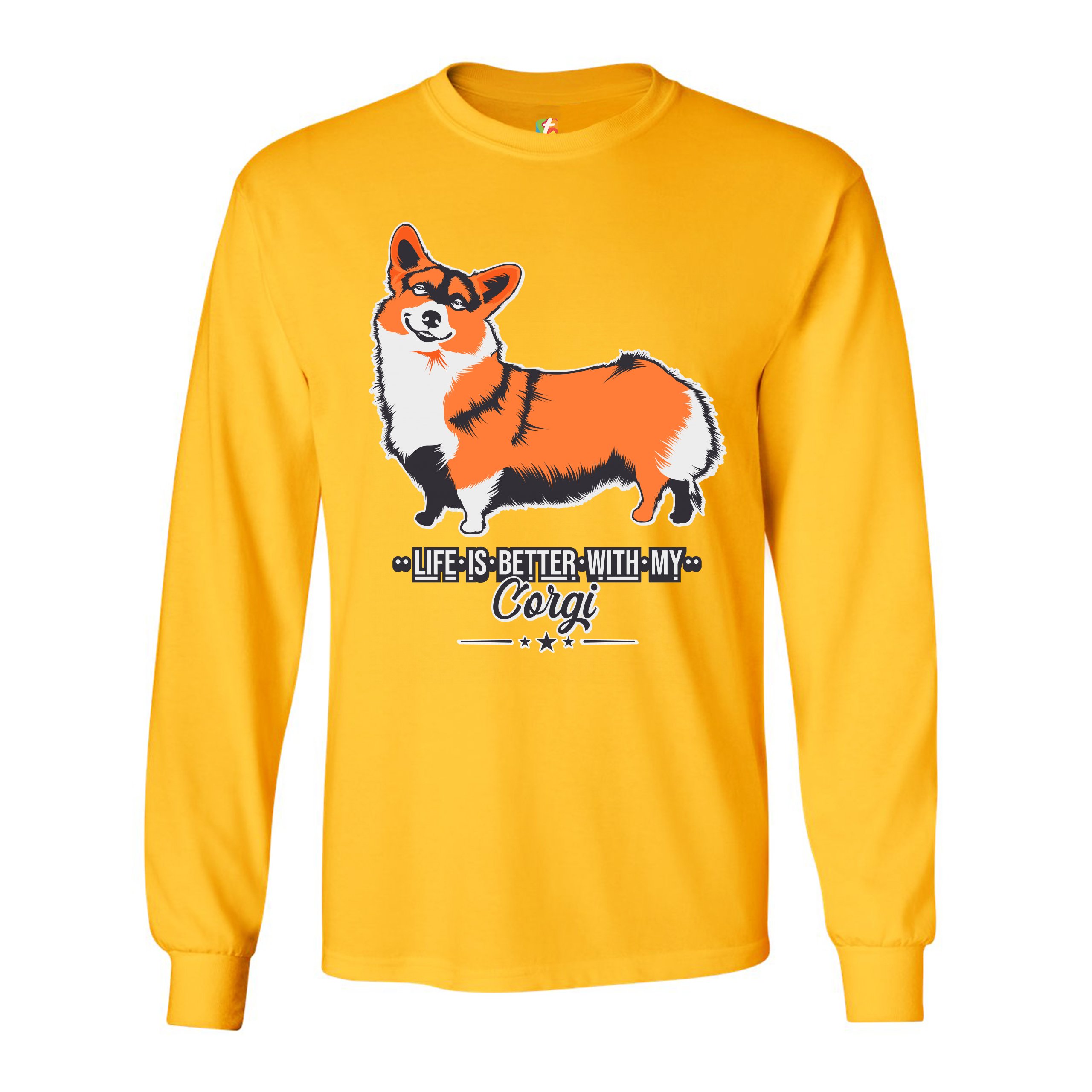 corgi t shirt mens