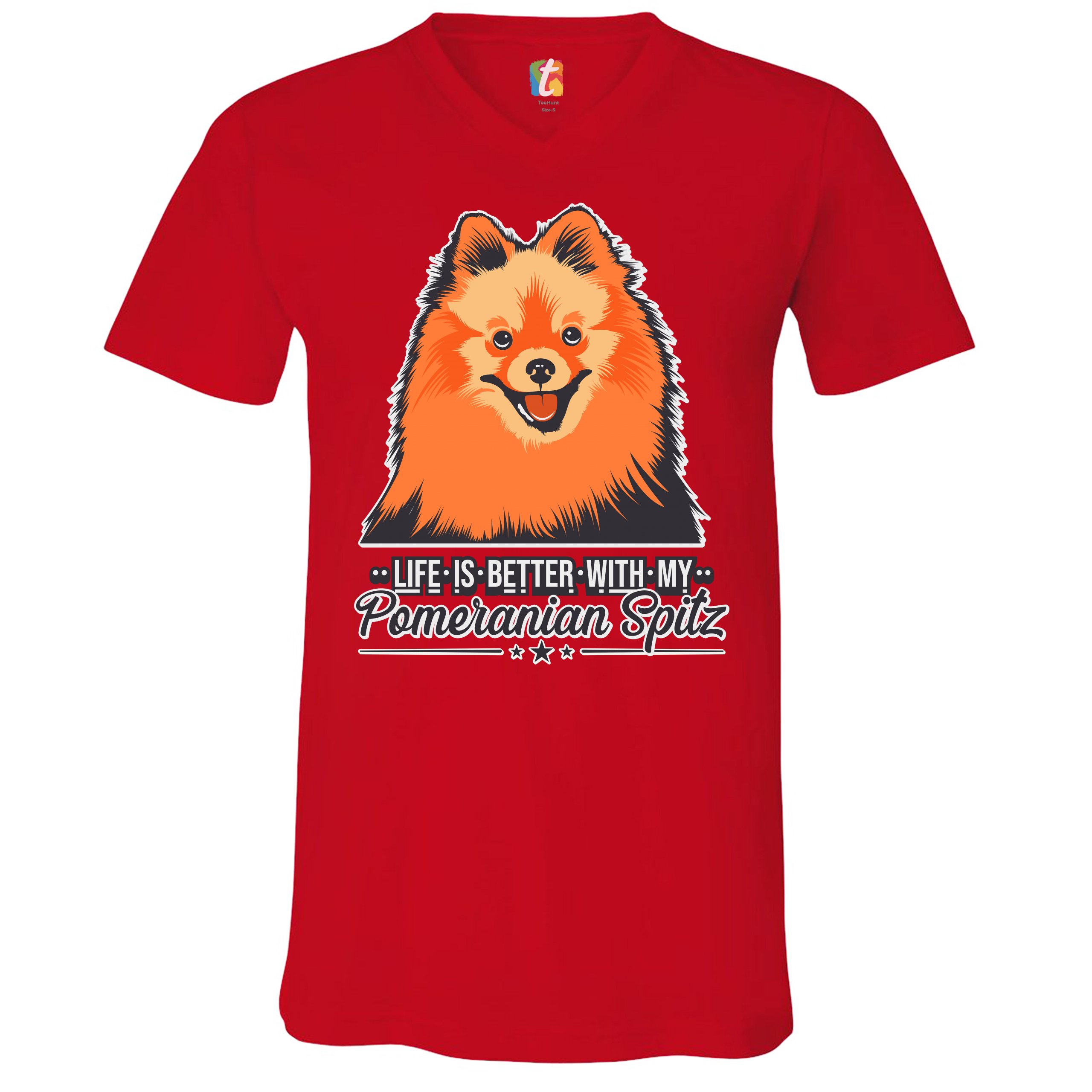 pomeranian tee shirts