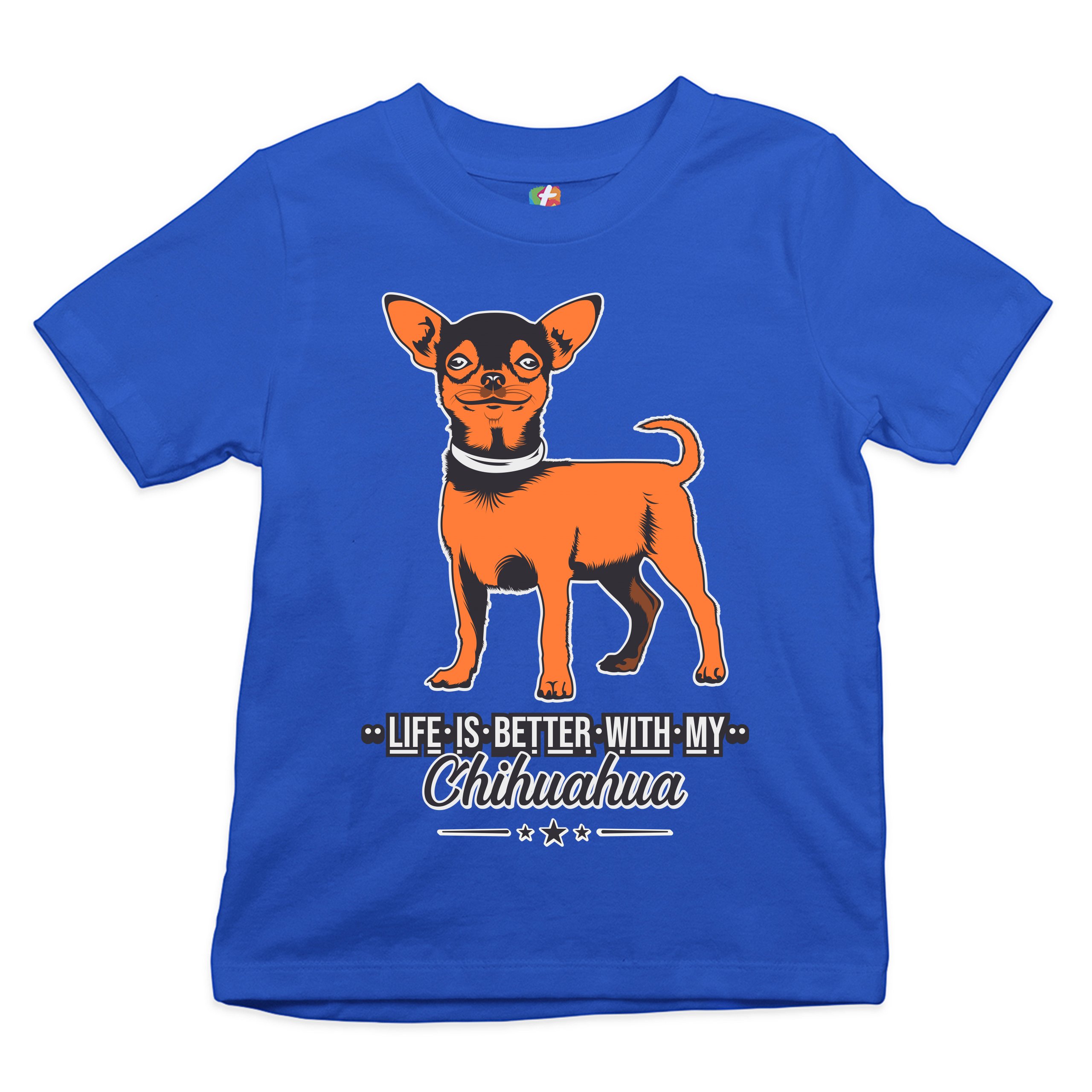 Life is Better With My Chihuahua Youth T-shirt Toy Dog Lover Cute Pet Kids - Picture 22 of 29